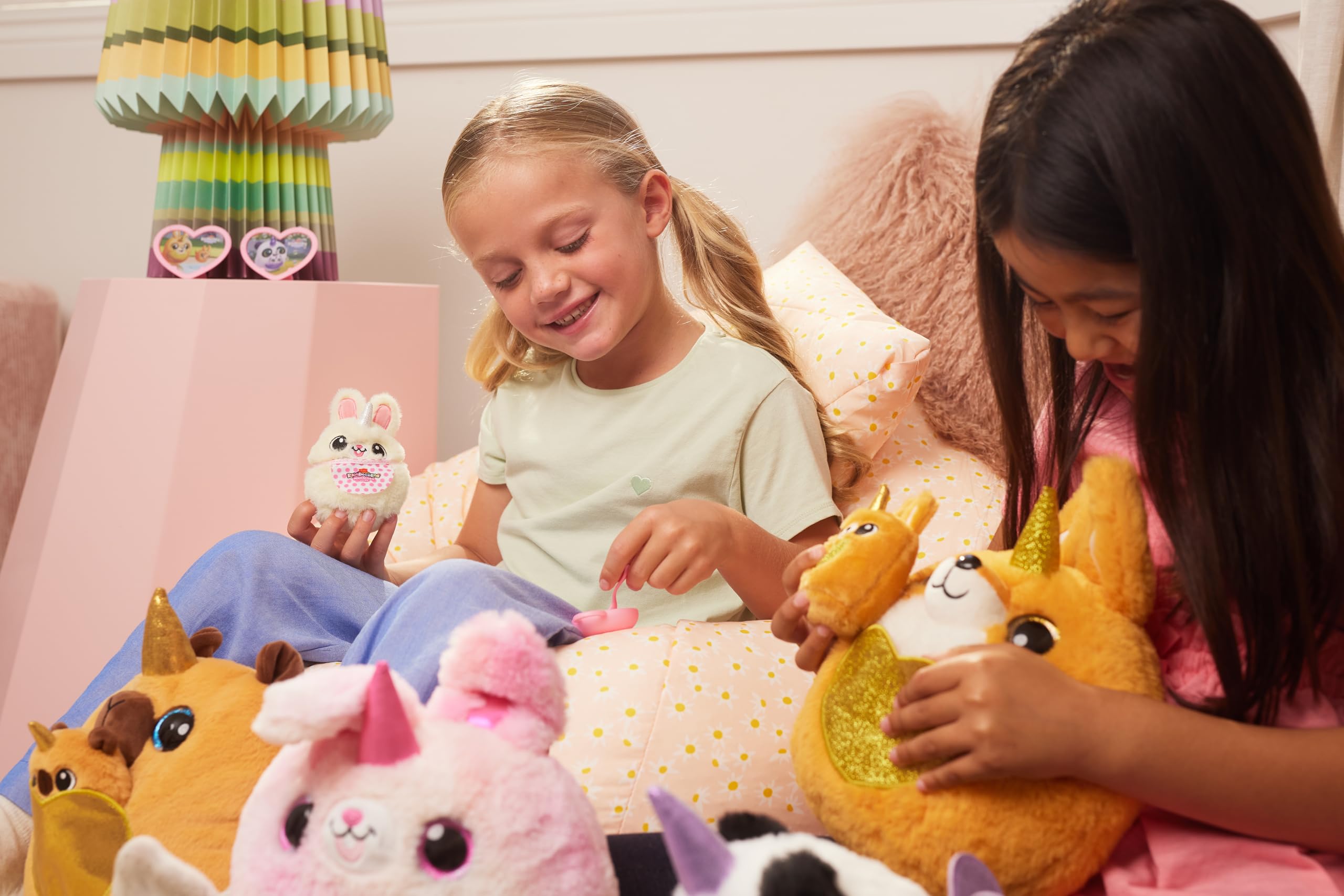 Rainbocorns Mamacorn Surprise by ZURU - Collectible Plush Toy with 30+ Surprises for Girls 3+