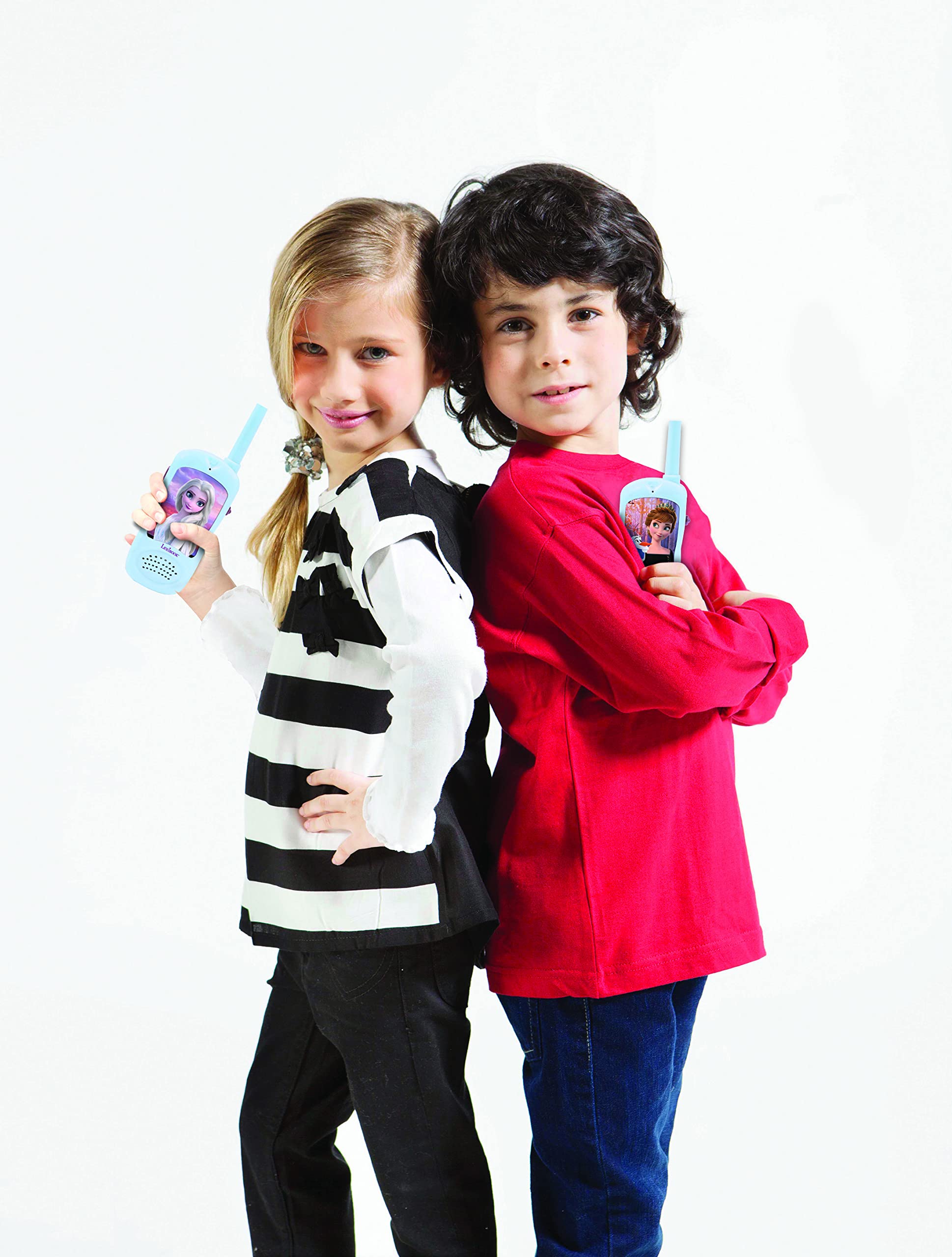 LEXIBOOK Frozen Walkie-Talkies - Disney Elsa Anna Olaf Communication Game for Kids 4