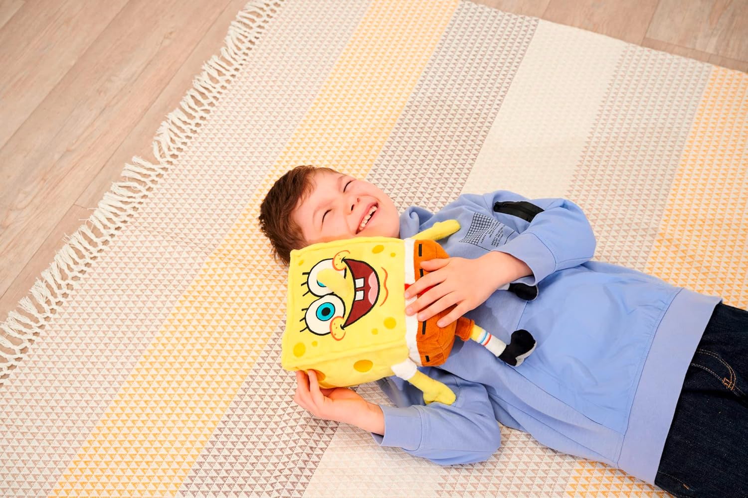 Simba 109491000 Spongebob Squarepants Plush Toy 35 cm with Recycled Filling Mate 5