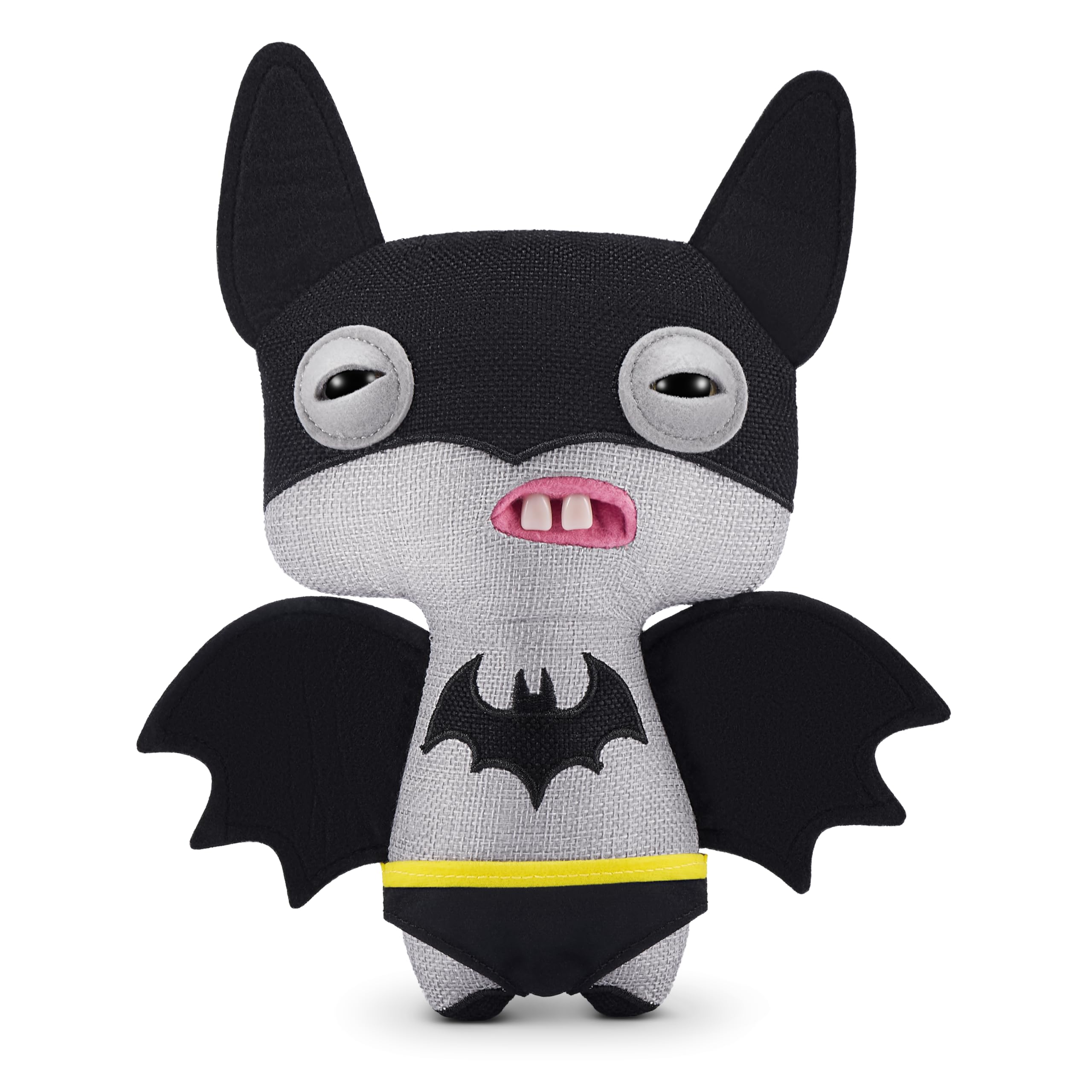 Fuggler x DC 9-inch Batman Plush Toy - Soft Ugly Monster Doll for Kids & Adults