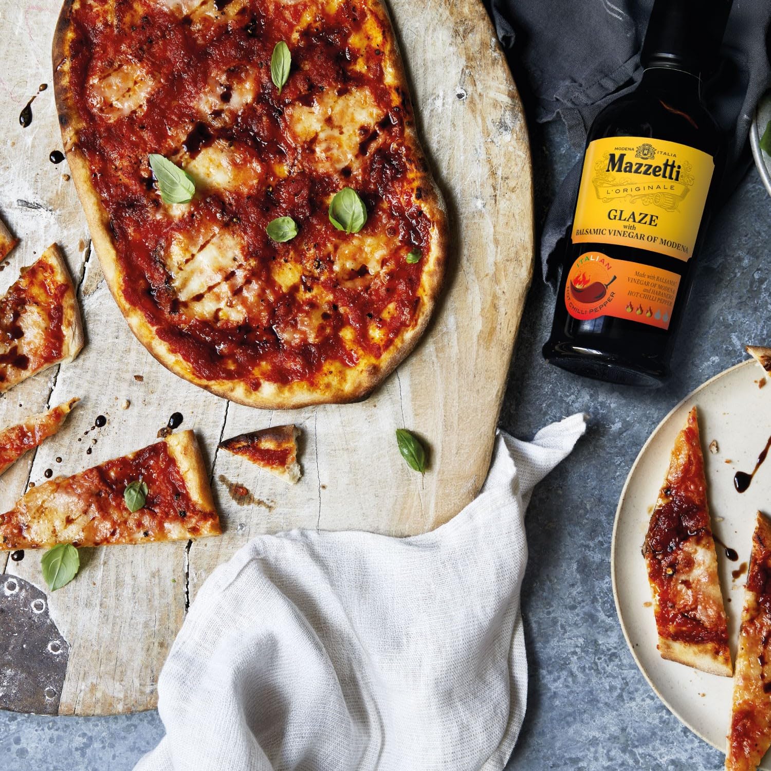 Mazzetti Chilli Balsamic Glaze 215ml - Gourmet Italian Glaze with Habanero Chocolate Chilli 3