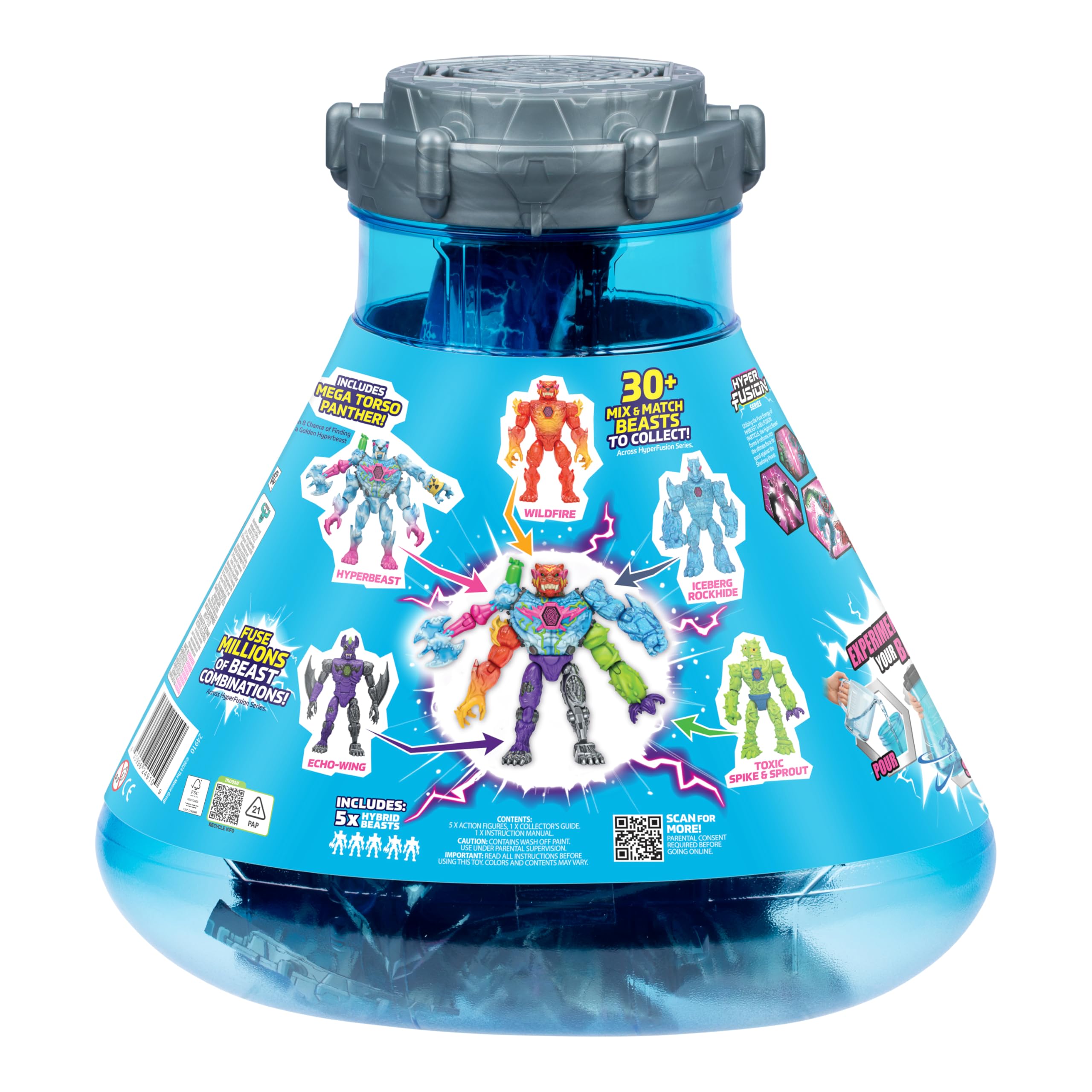 MrBeast Lab Hybrids Mega Pack, Reveal Different Hybrid Parts To Create 5 Mi 3