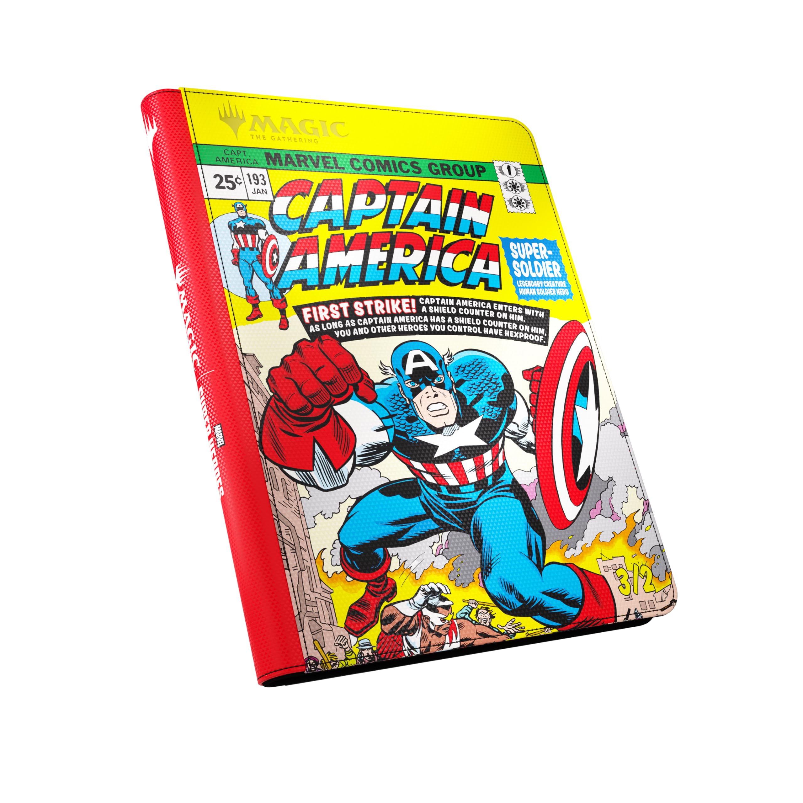 Gamegenic Marvel Super Heroes Zip-Up Album - Holds 360 Cards | Side-Loading Pockets | Licensed Marvel Design