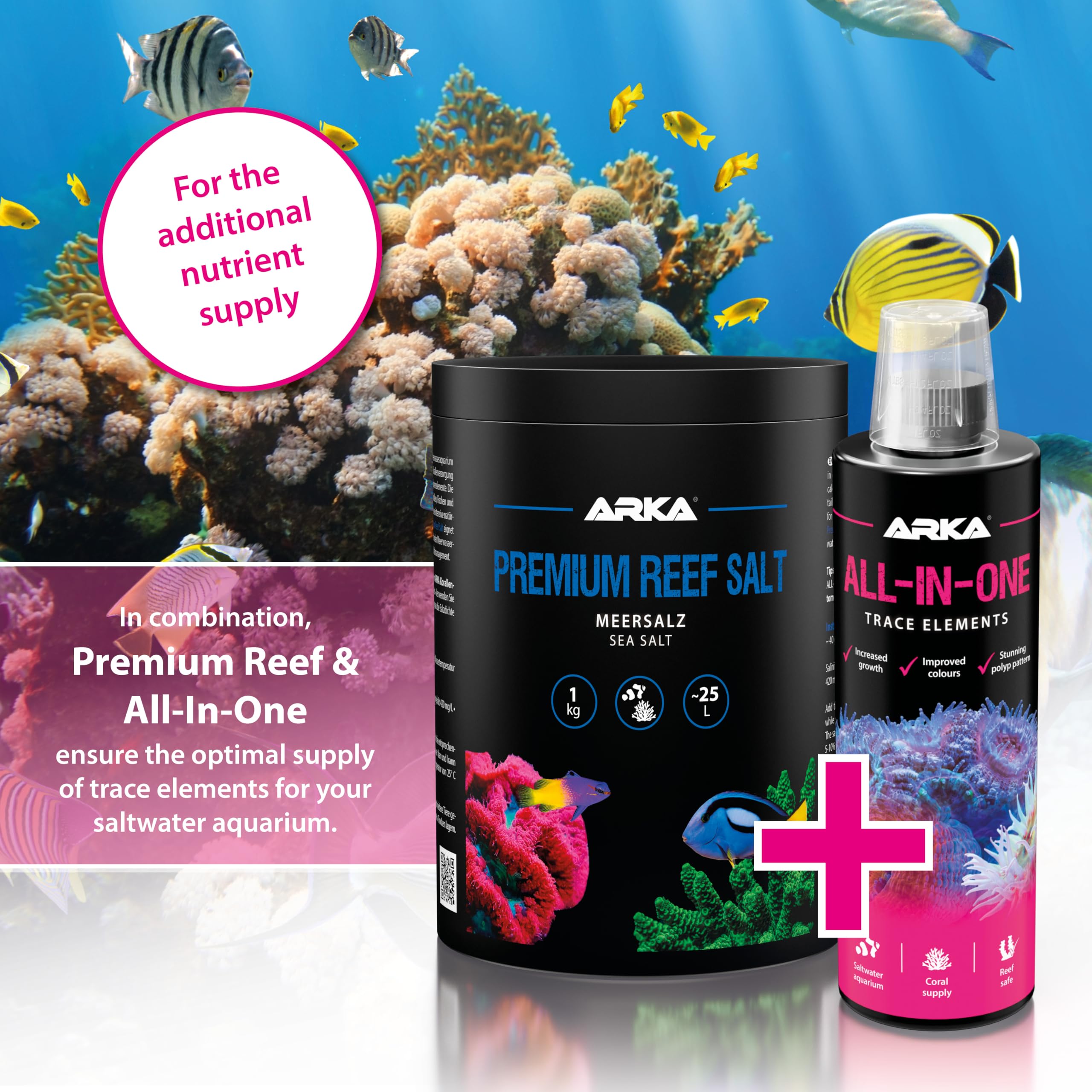 ARKA Premium Reef Salt - Fast Dissolving Marine Salt for Coral Care | 1 kg 7