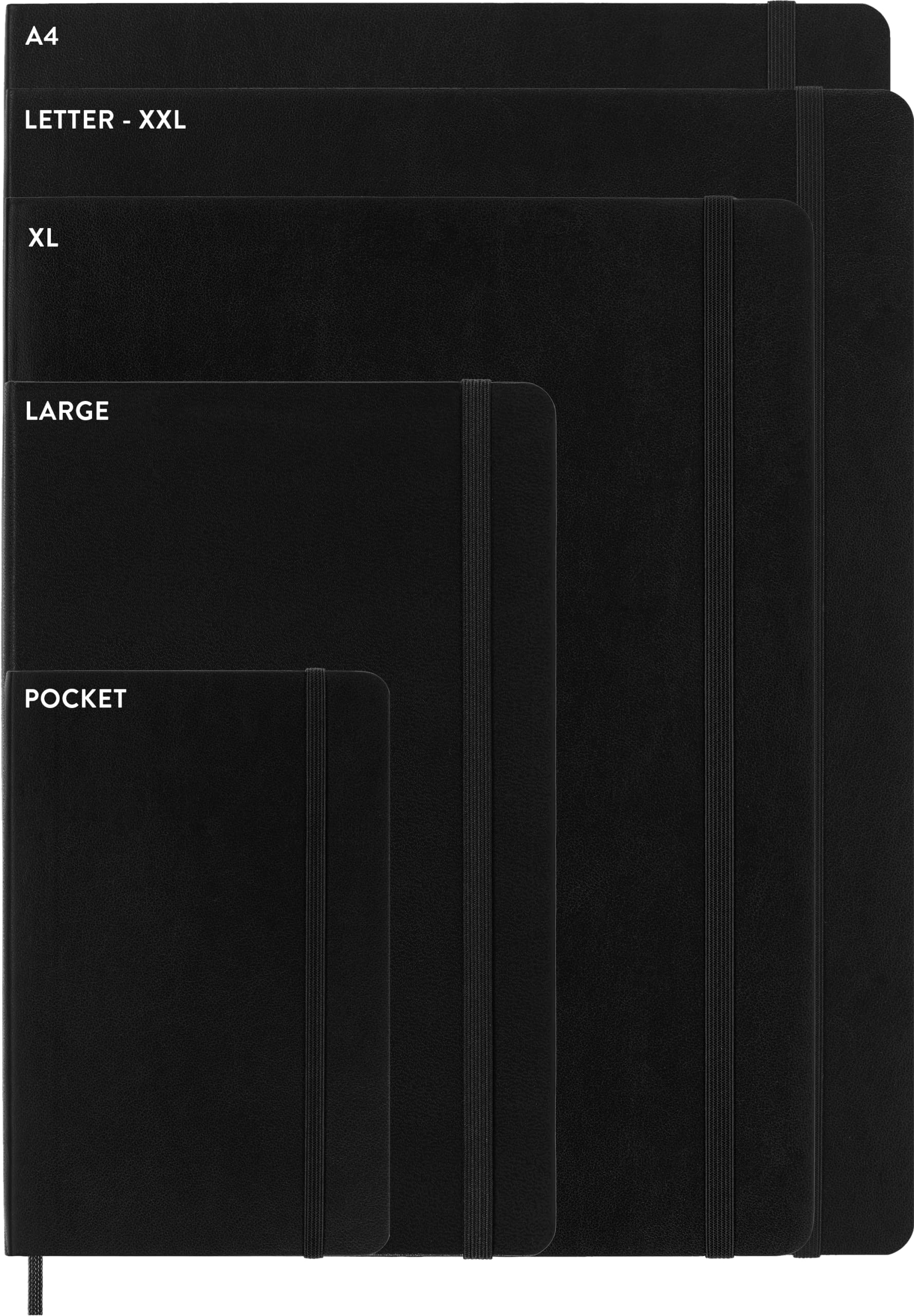 Moleskine Classic Ruled Paper Notebook - Soft Cover, Black, Large A5 (13x21cm), 192 Pages 5