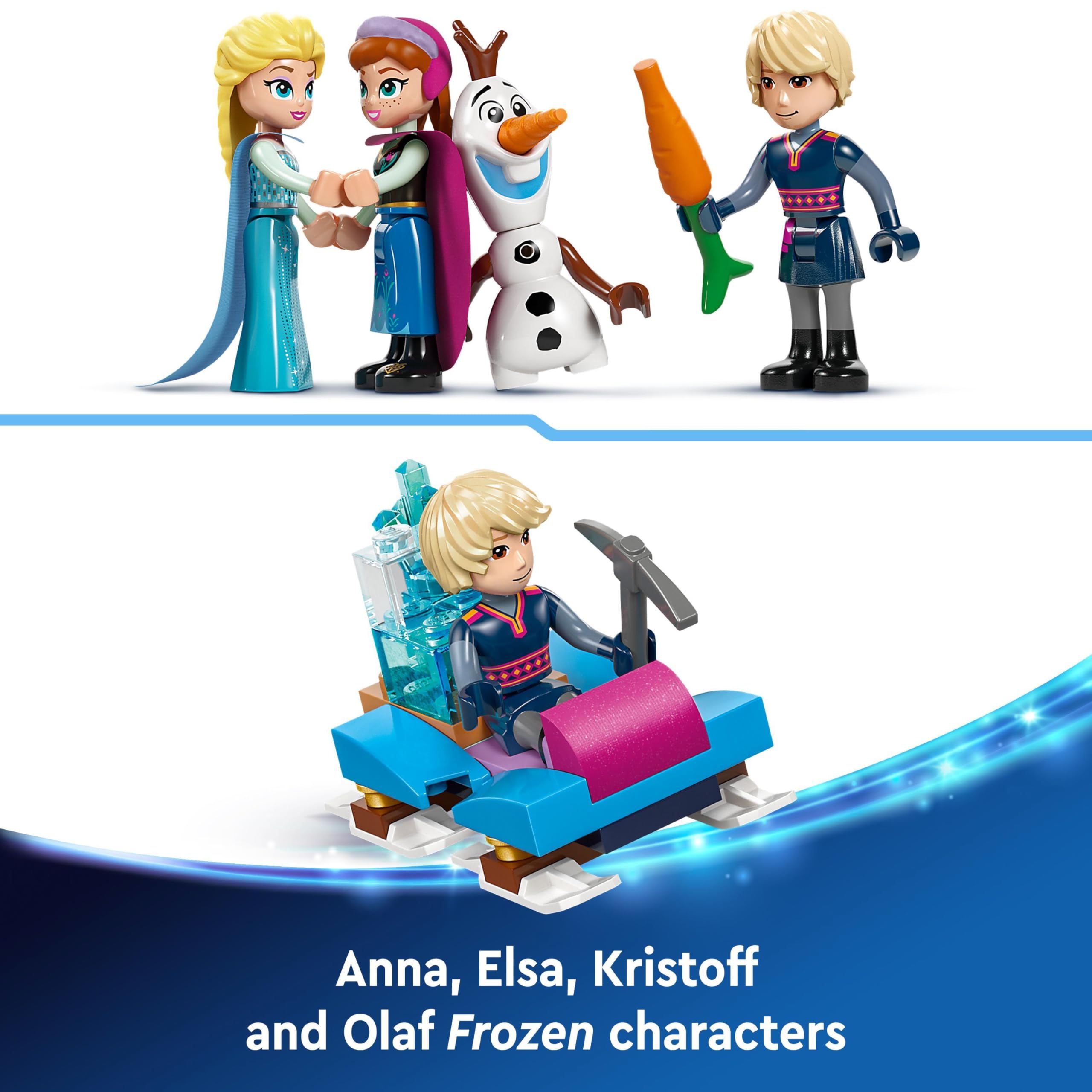 LEGO ǀ Disney Frozen Elsa’s Ice Palace Building Toy Set - 630-Piece Playset for Kids Ages 6+ 4