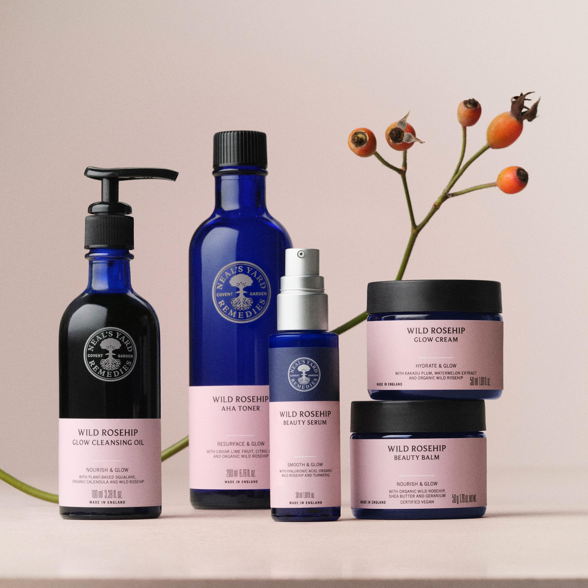 Neal's Yard Remedies Wild Rosehip Glow Cleansing Oil - Removes Makeup & SPF | 100 ml 6