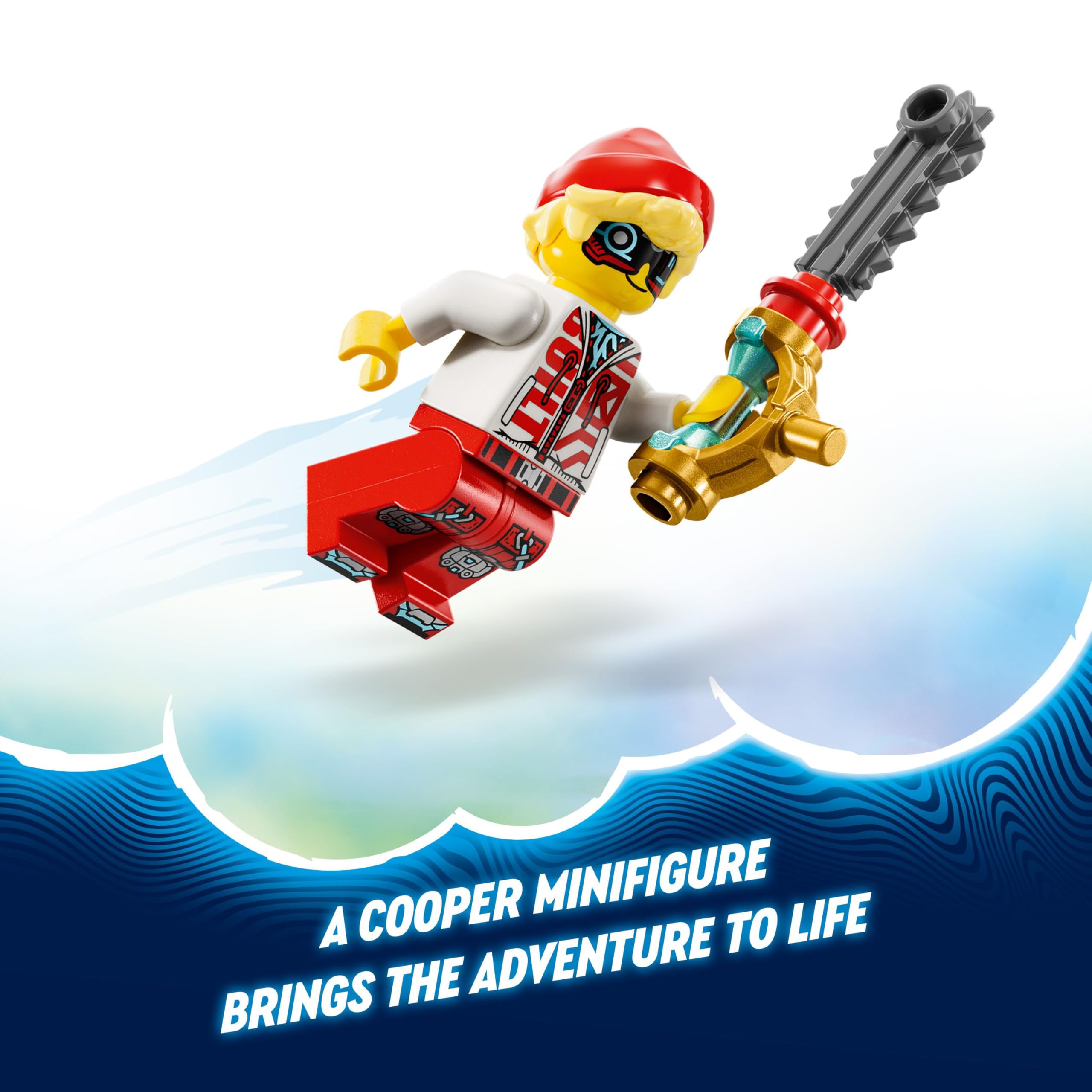 LEGO DREAMZzz 2in1 Cooper’s Gaming Controller Jet to Helicopter Set - 266-Piece Building Toy for Kids 7+ 5