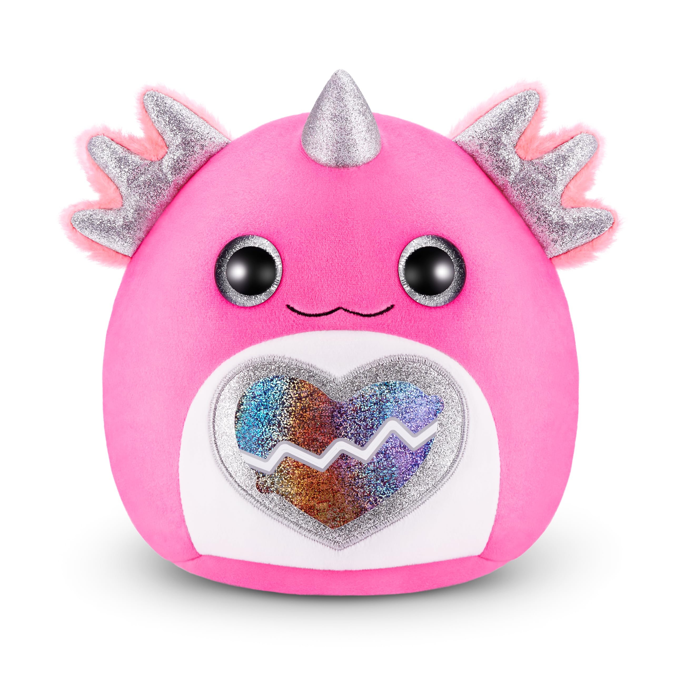 Rainbocorns ZURU Eggzania Mini Mania - Axolotl Plush Surprise Unbox, 10 Surprises, Collectible Playset for Kids 7
