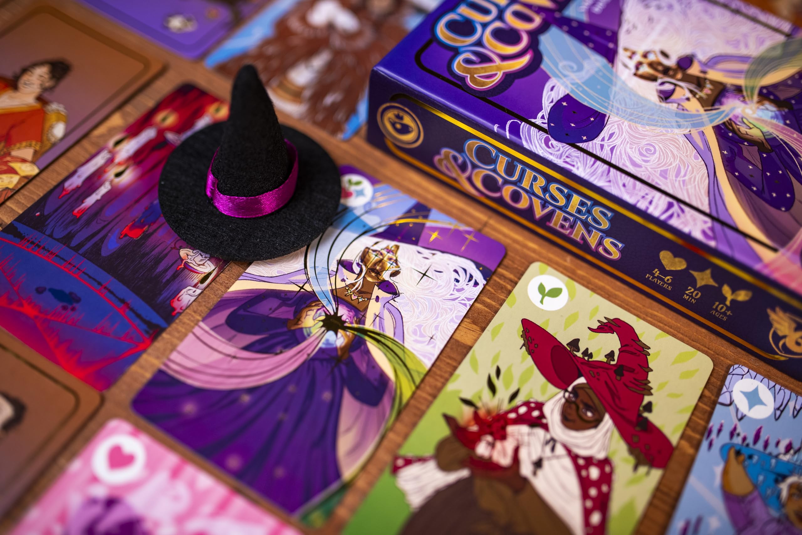 Good Games Publishing Curses & Covens - One Vs Many Witch Hunting Board Game | Ages 12+ 7