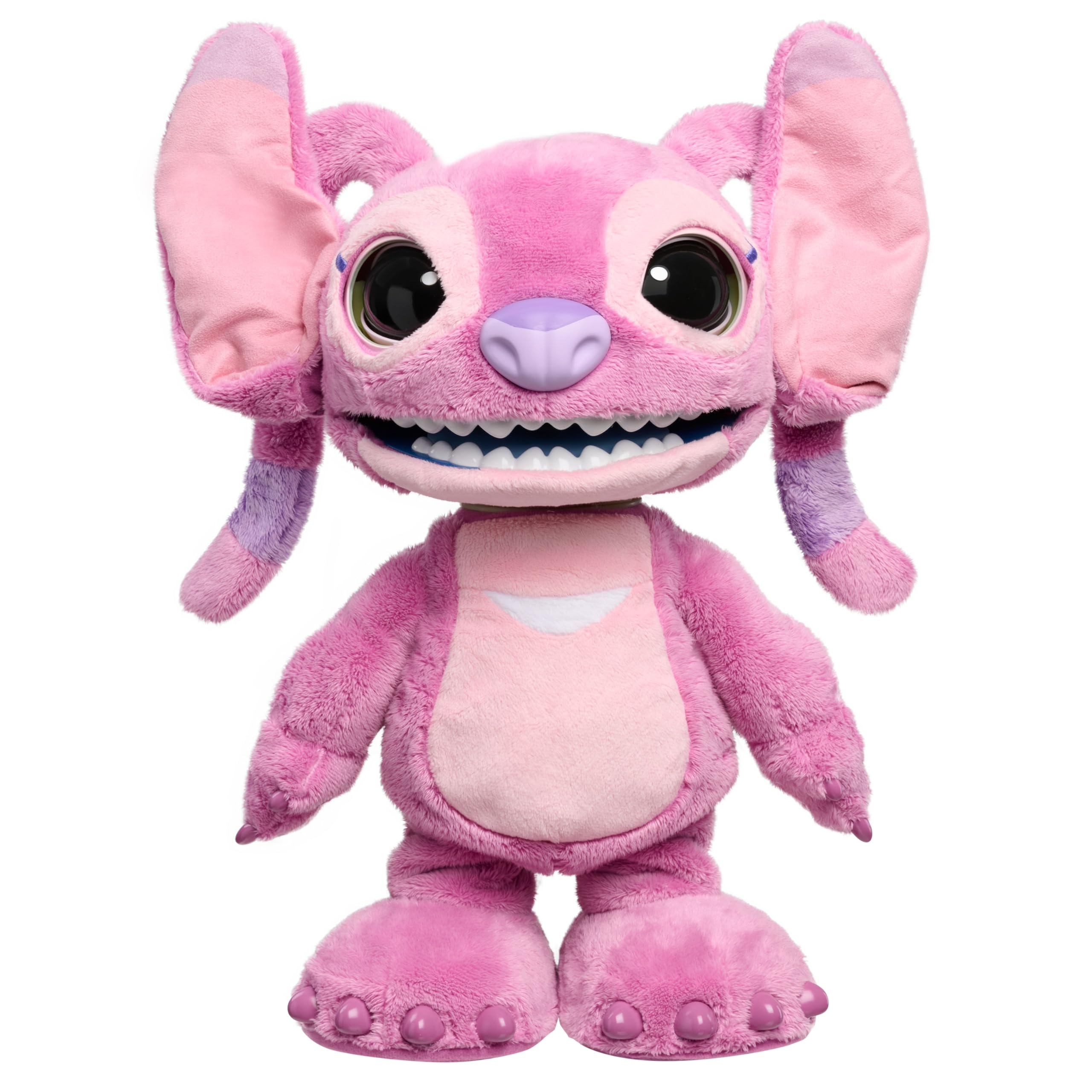 Just Play Disney Angel Interactive Plush Toy - 100+ Sounds | 43 cm Tall | Ages 3-8