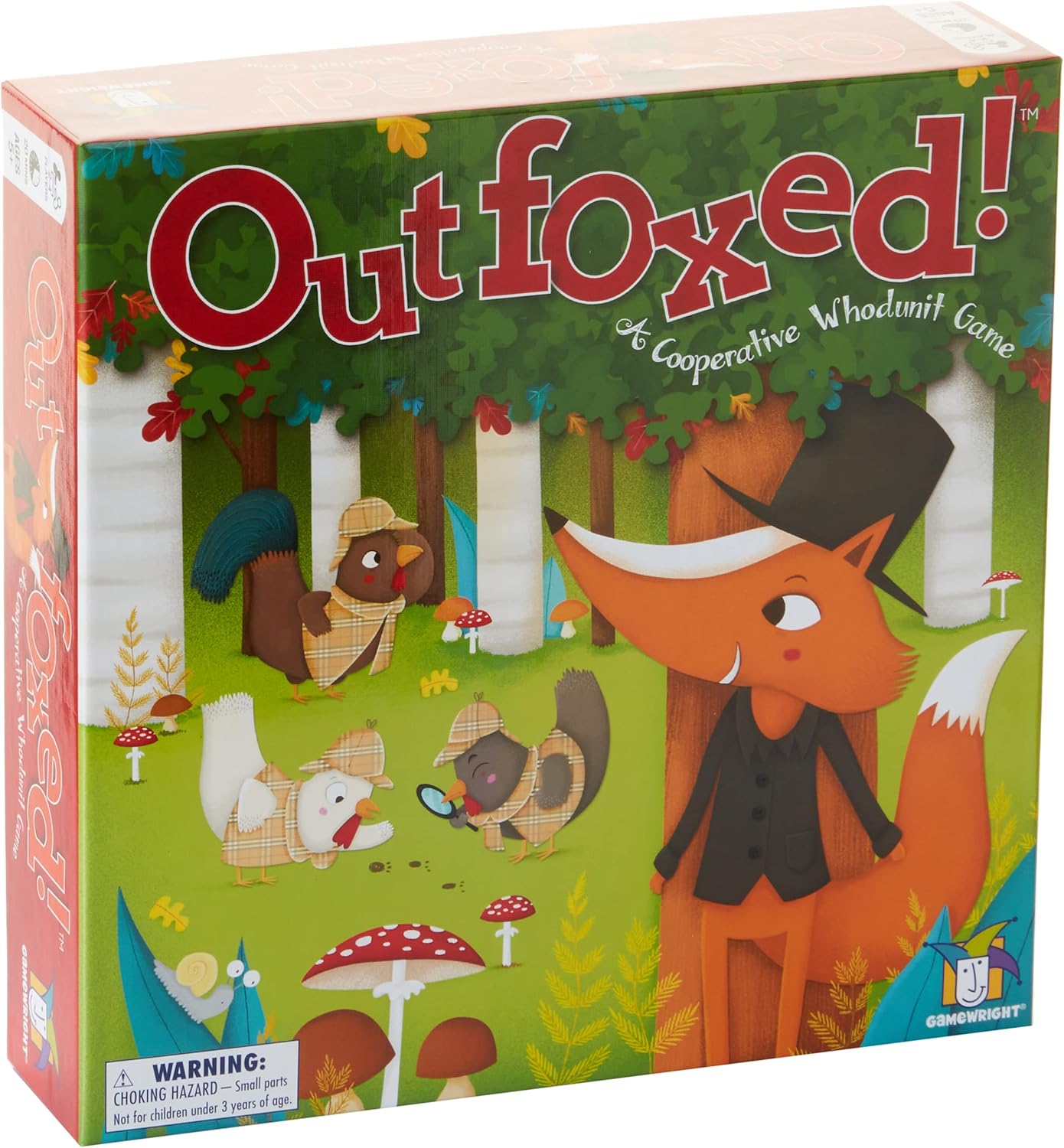 Gamewright Outfoxed! Game Board Game