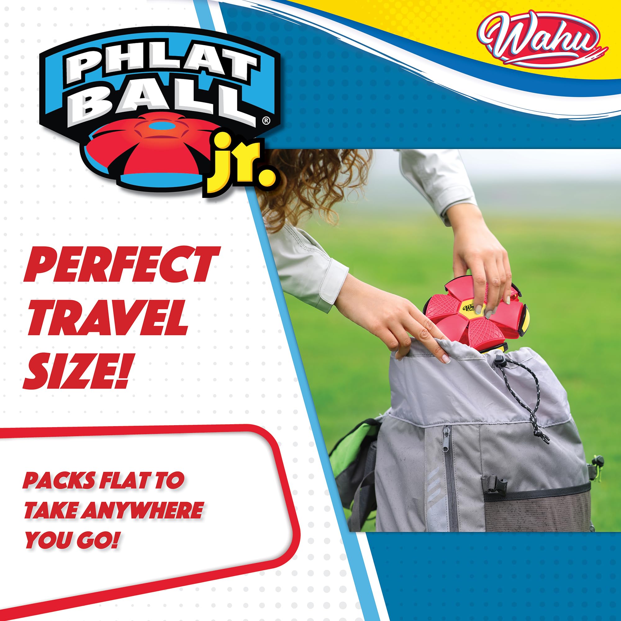 Wahu Phlat Ball Junior - Transforming Disc to Ball Toy for Kids 5+ 11