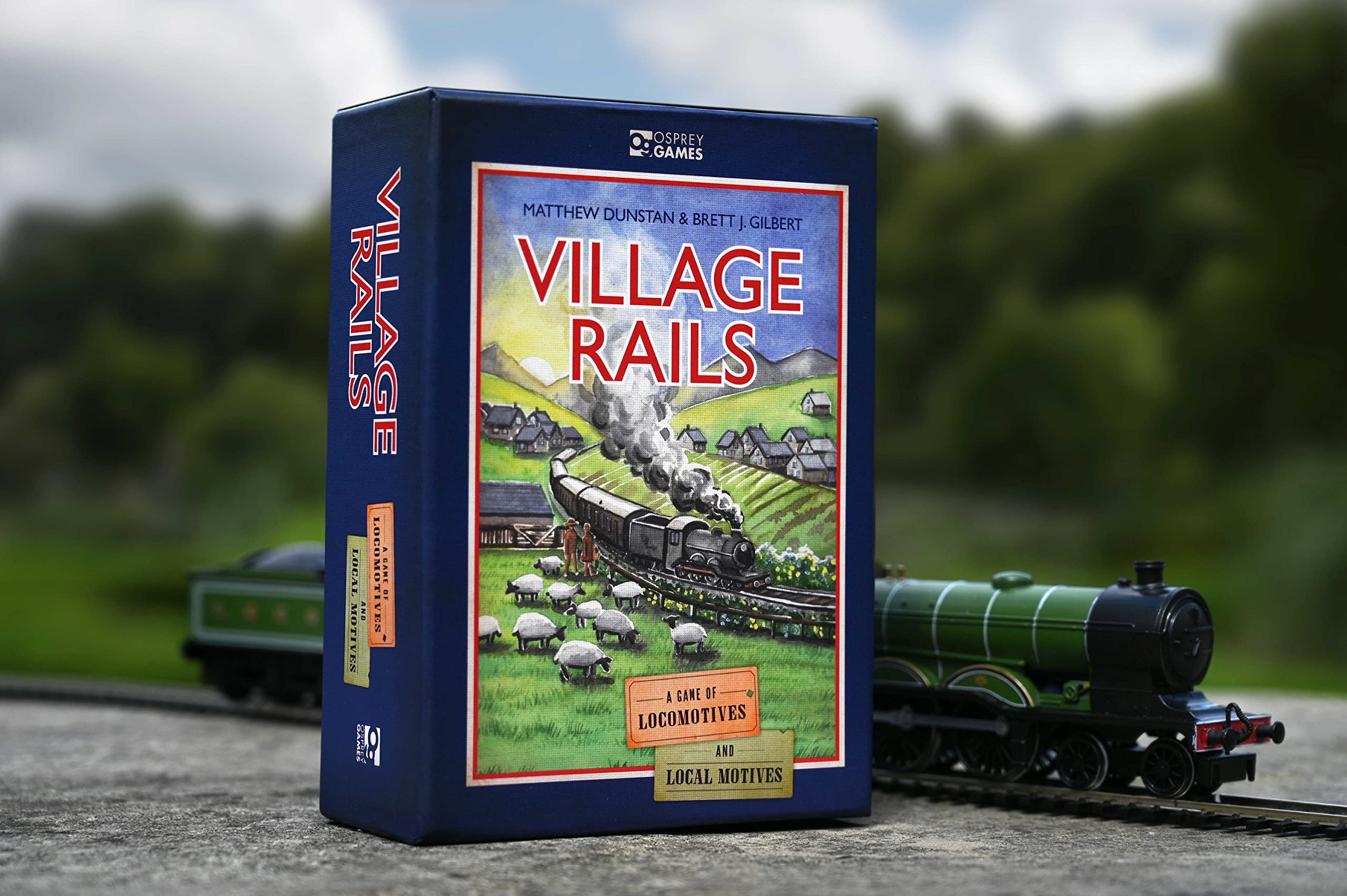 Osprey Games Village Rails Card Game 4
