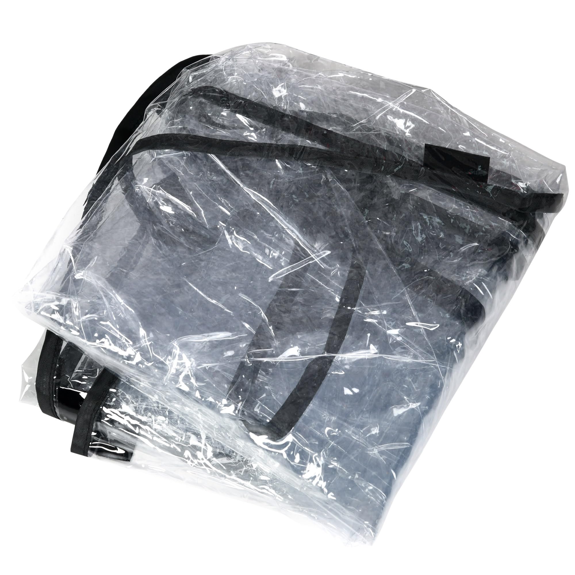 PawHut Dog Stroller Rain Cover - Transparent Plastic | Fits D00-167V01RD/D00-167V00CG | Foldable 6