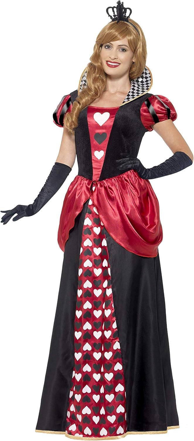 Smiffys Royal Red Queen Costume - L - UK Size 16-18 (45489S)