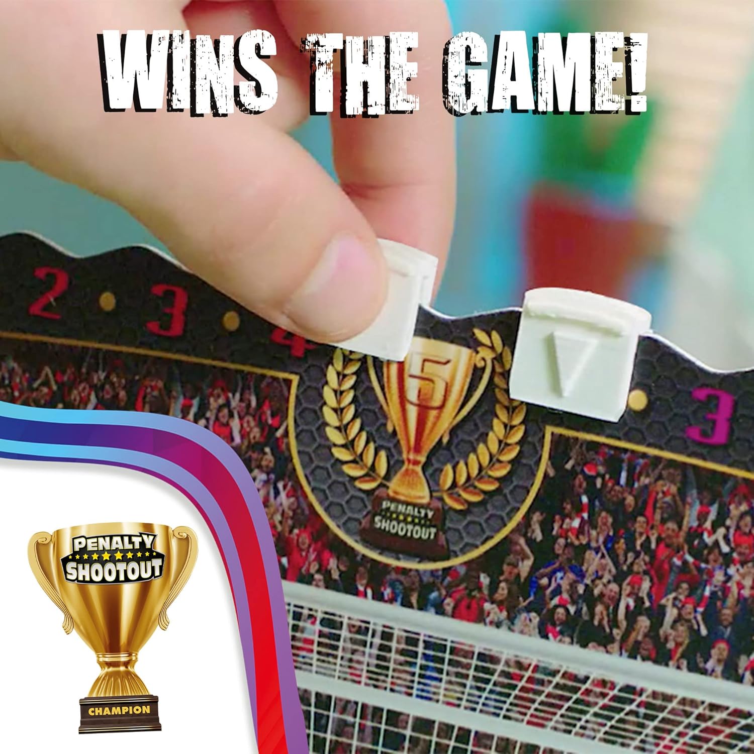 IDEAL Penalty Shootout: The Flicking Fast Football Game! Board Game 4