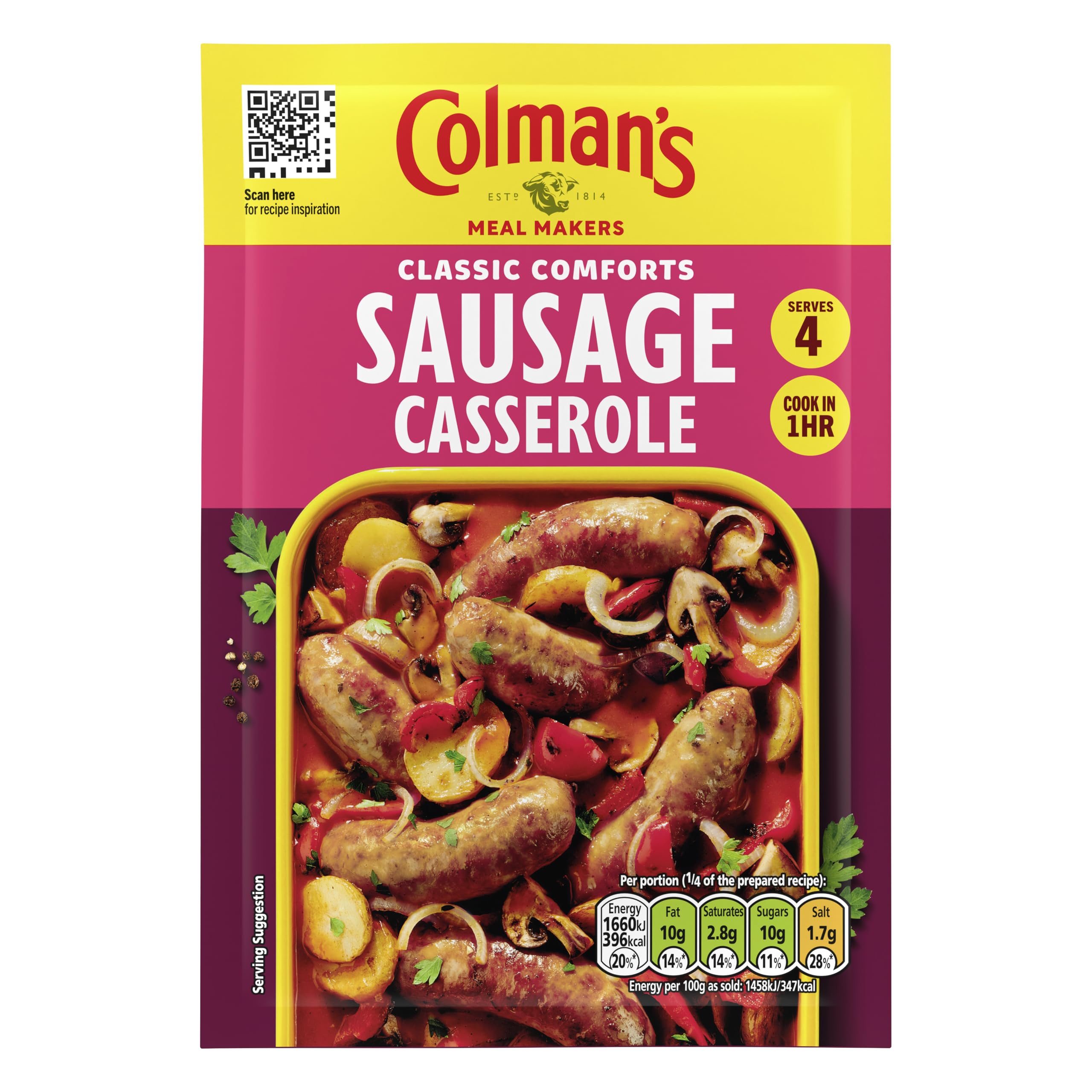 Colman's Sausage Casserole Recipe Mix 39 g 4