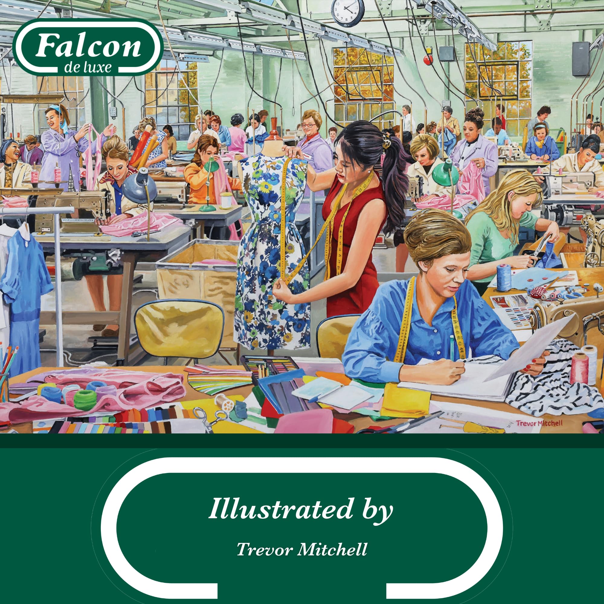 Falcon The Sewing Room - 500 Piece Jigsaw Puzzle for Adults 3