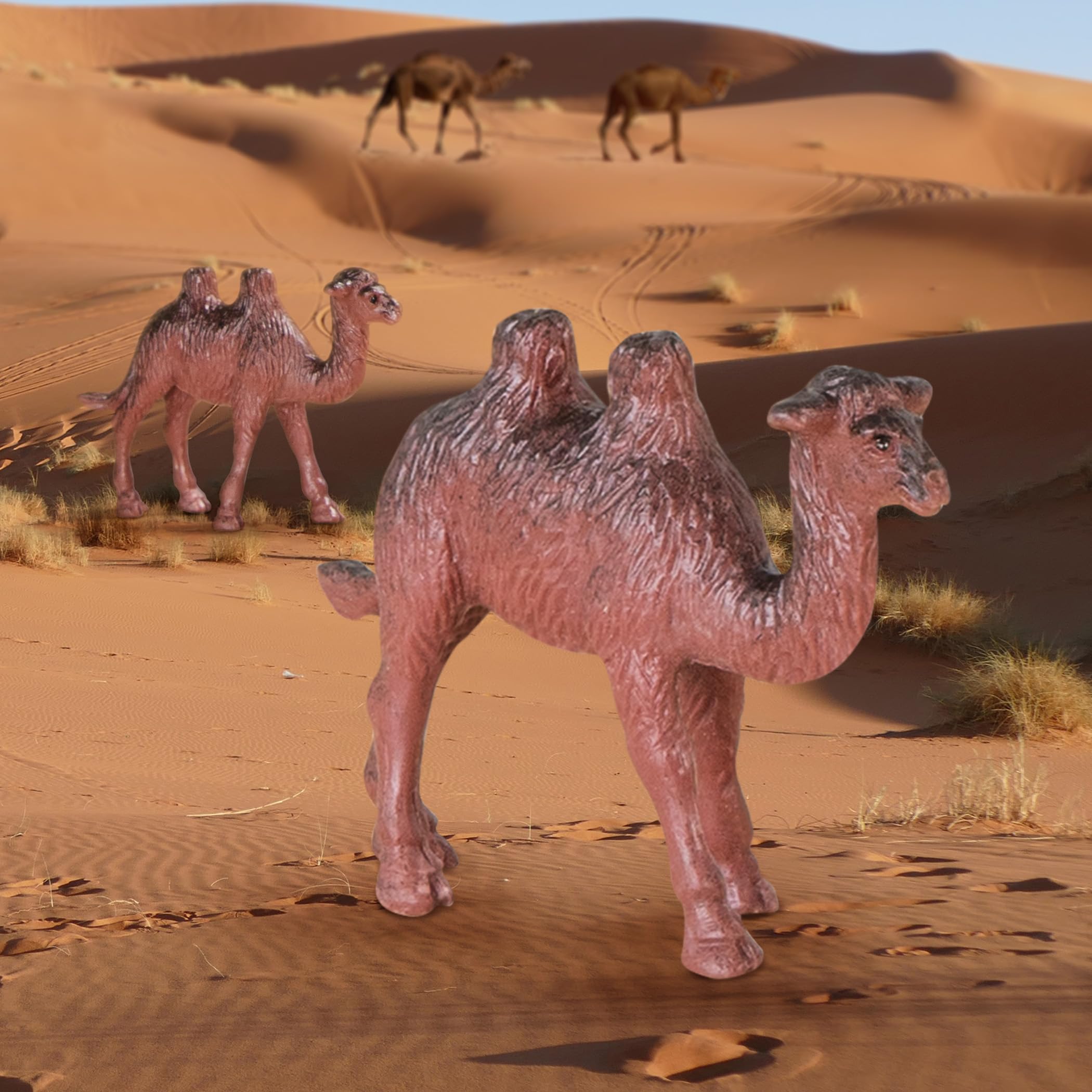 Terra by Battat Wild Animals – 60-Piece Miniature Animal Figurine Set for Kids 3+ 13