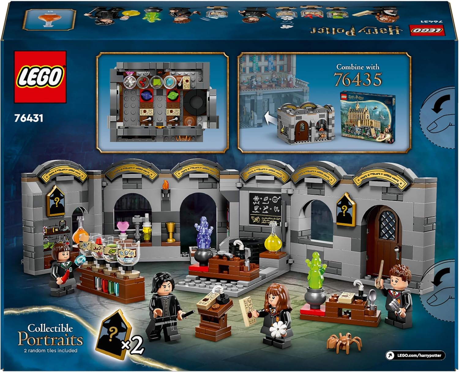 LEGO Harry Potter Hogwarts Castle: Potions Class Set - 397-Piece Building Playset for Ages 8+ 6