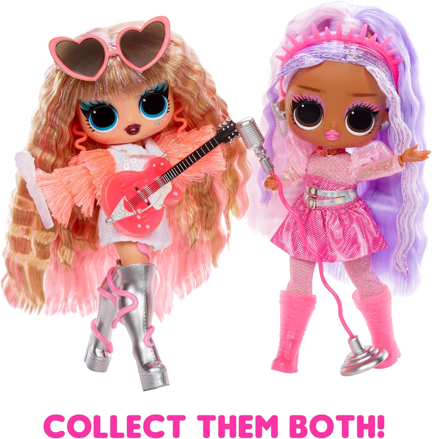 L.O.L. Surprise! Thea Stars Neon Pop Stars Fashion Doll with UV Flashlight and Accessories 5