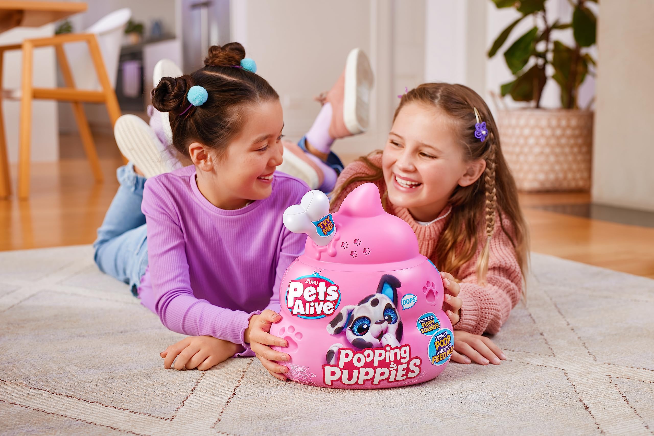 Pets Alive Pooping Puppies - Dalmatian Interactive Electronic Plush Toy with Color Change & Sounds, Ages 3+ 12