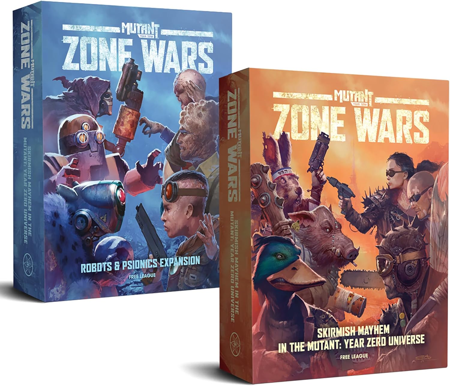 Free League Mutant Year Zero: Zone Wars Robots & Psionics Expansion 3