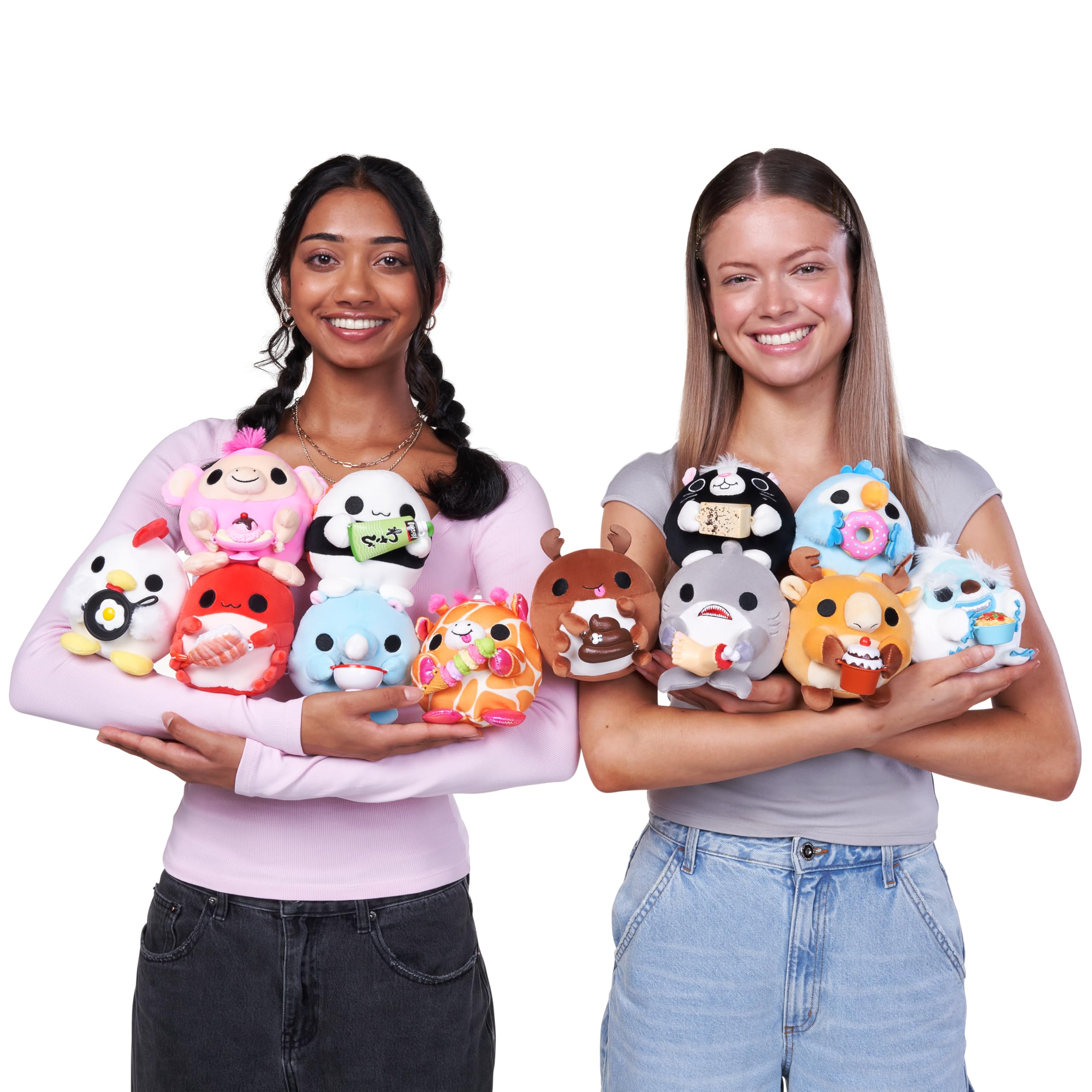 Snackles Non-Licensed Series 1 - 5-inch Super-Soft Plush Collectible with Snack Accessory 6