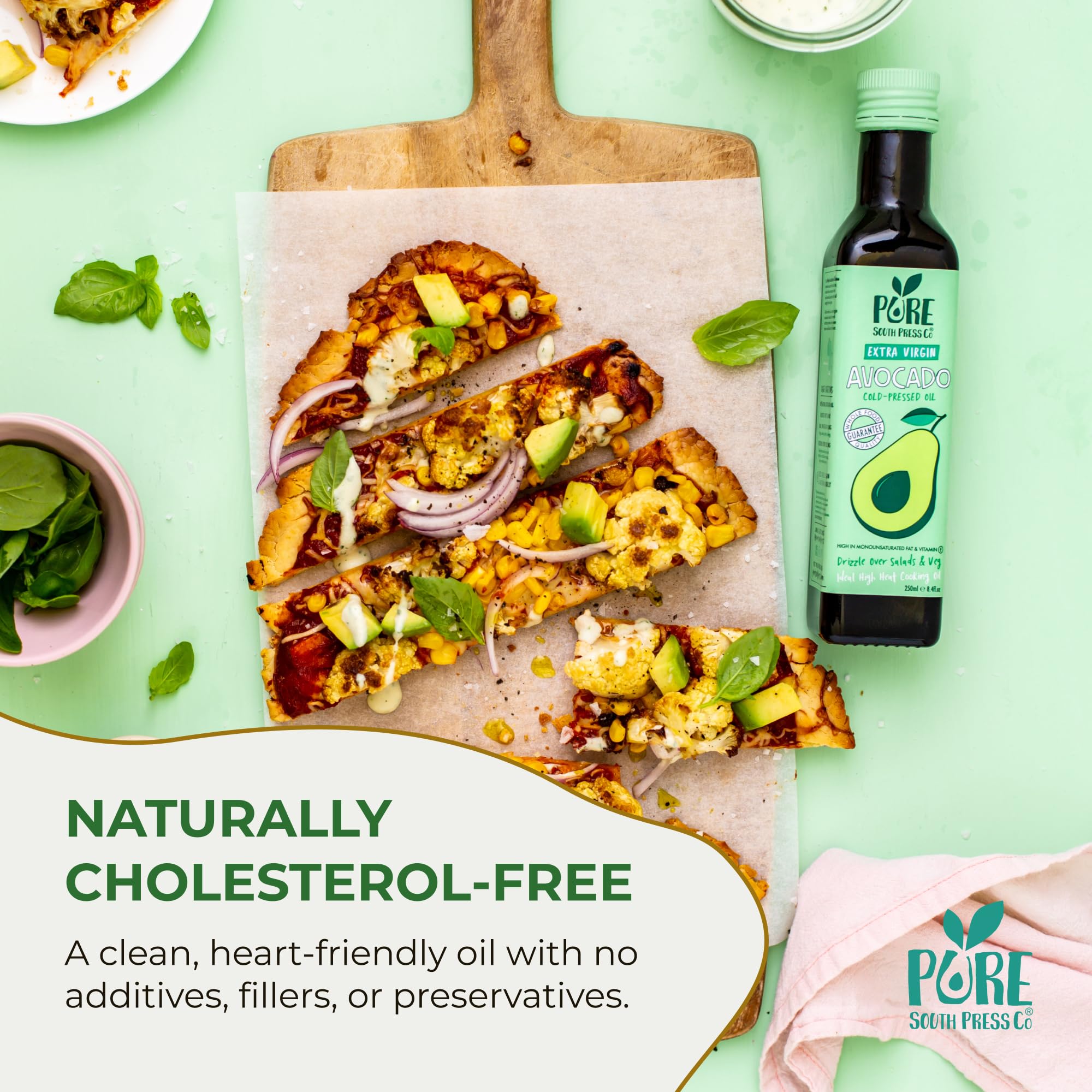 Pure South Press - Cold-Pressed Extra Virgin Avocado Oil 500ml 9