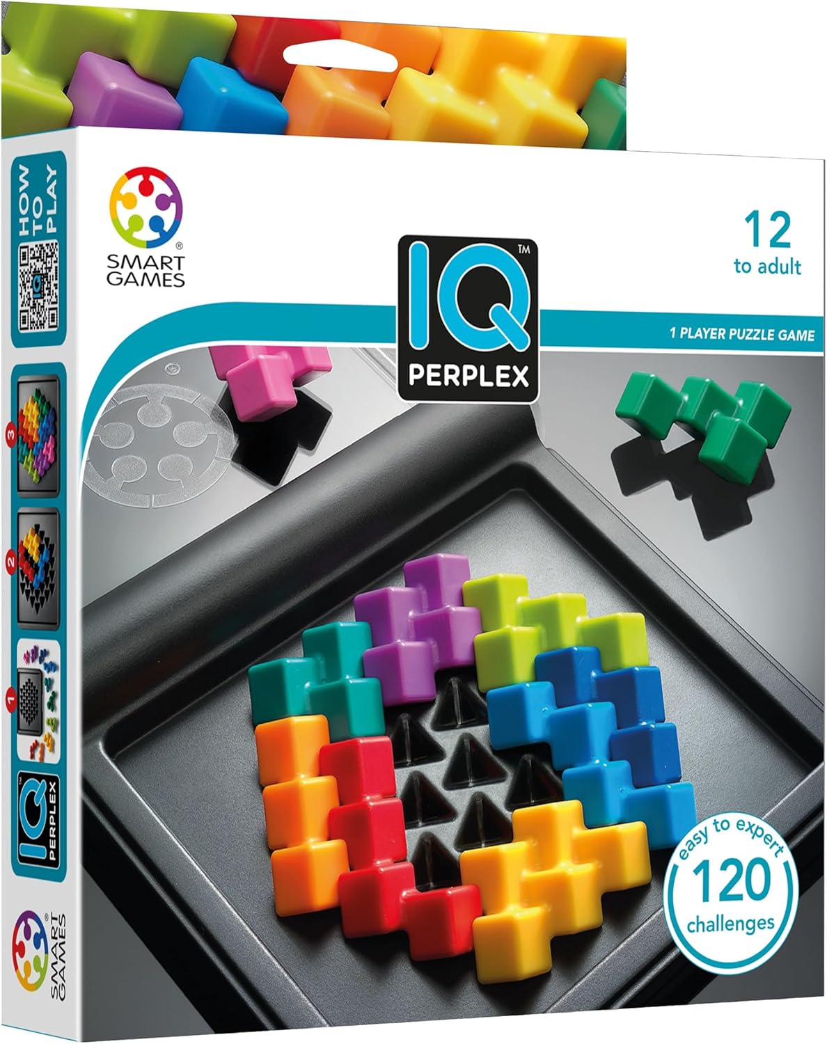 SmartGames IQ Perplex 3D Cube Puzzle Game