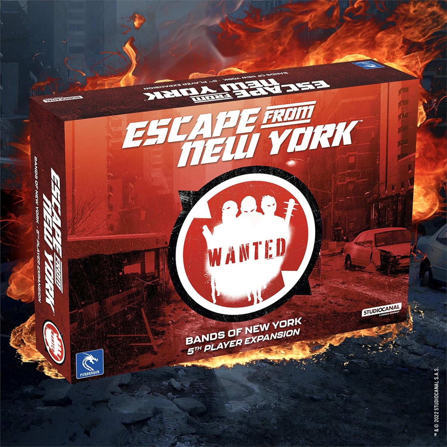 Pendragon Studios Escape from New York: Bands of New York - 5th Player Expansion 4
