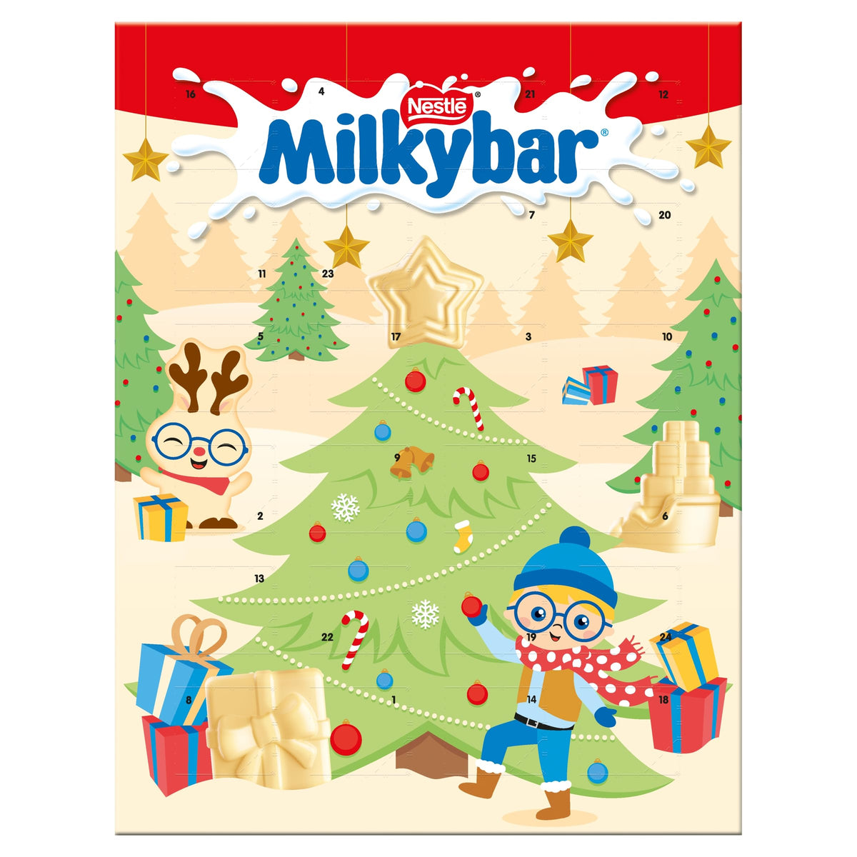 Milkybar Chocolate Advent Calendar - White Chocolate, 85g