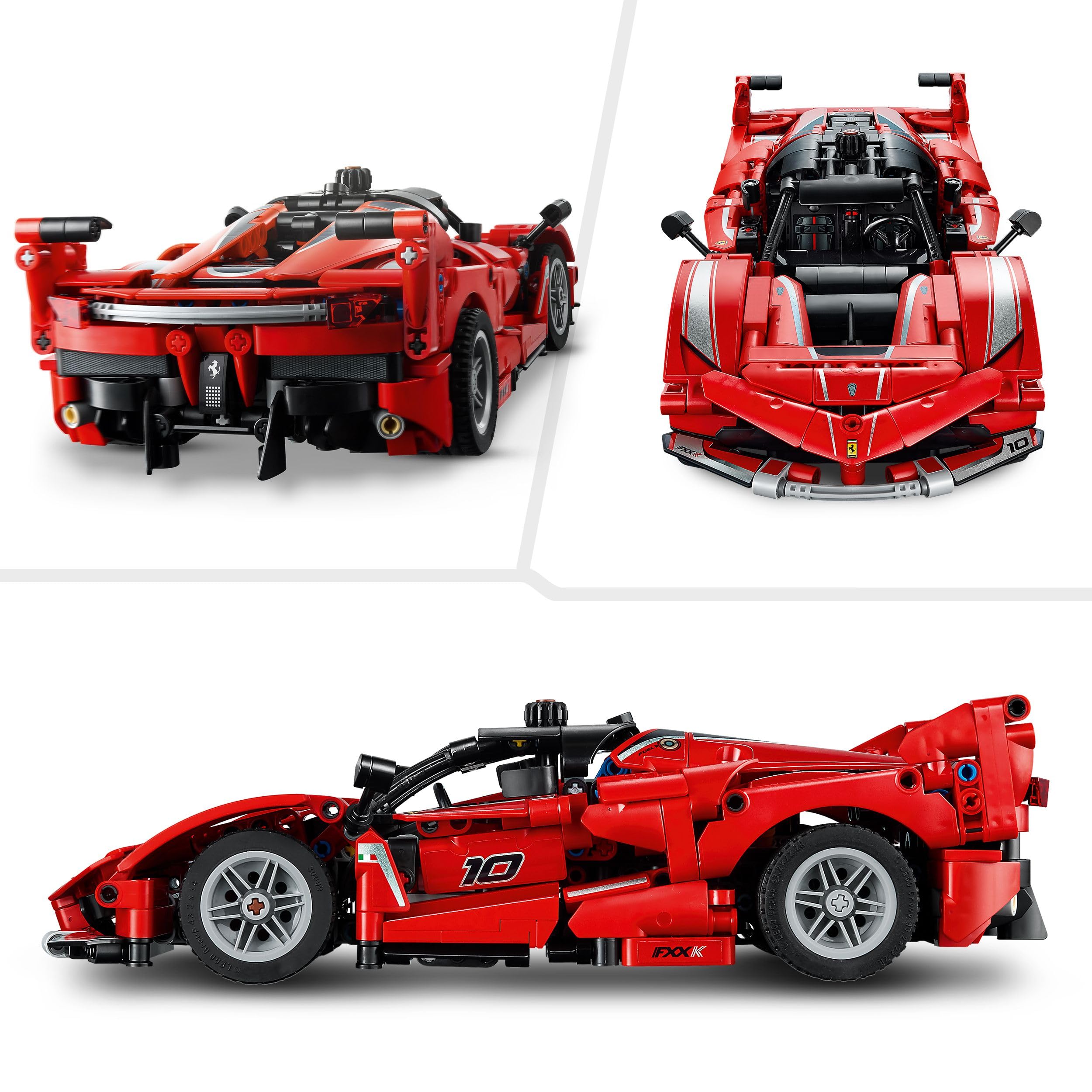 LEGO Technic Ferrari FXX K Buildable Model Car - Realistic Toy with Moving Pistons, Ages 10+ 5