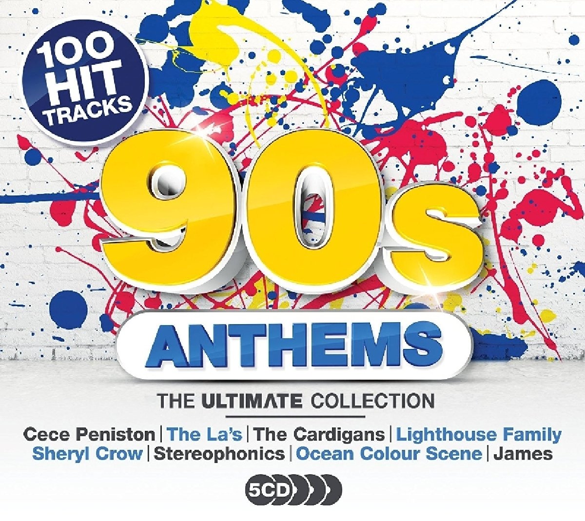 Various Artists - Ultimate 90s Anthems [5 CD Box Set]