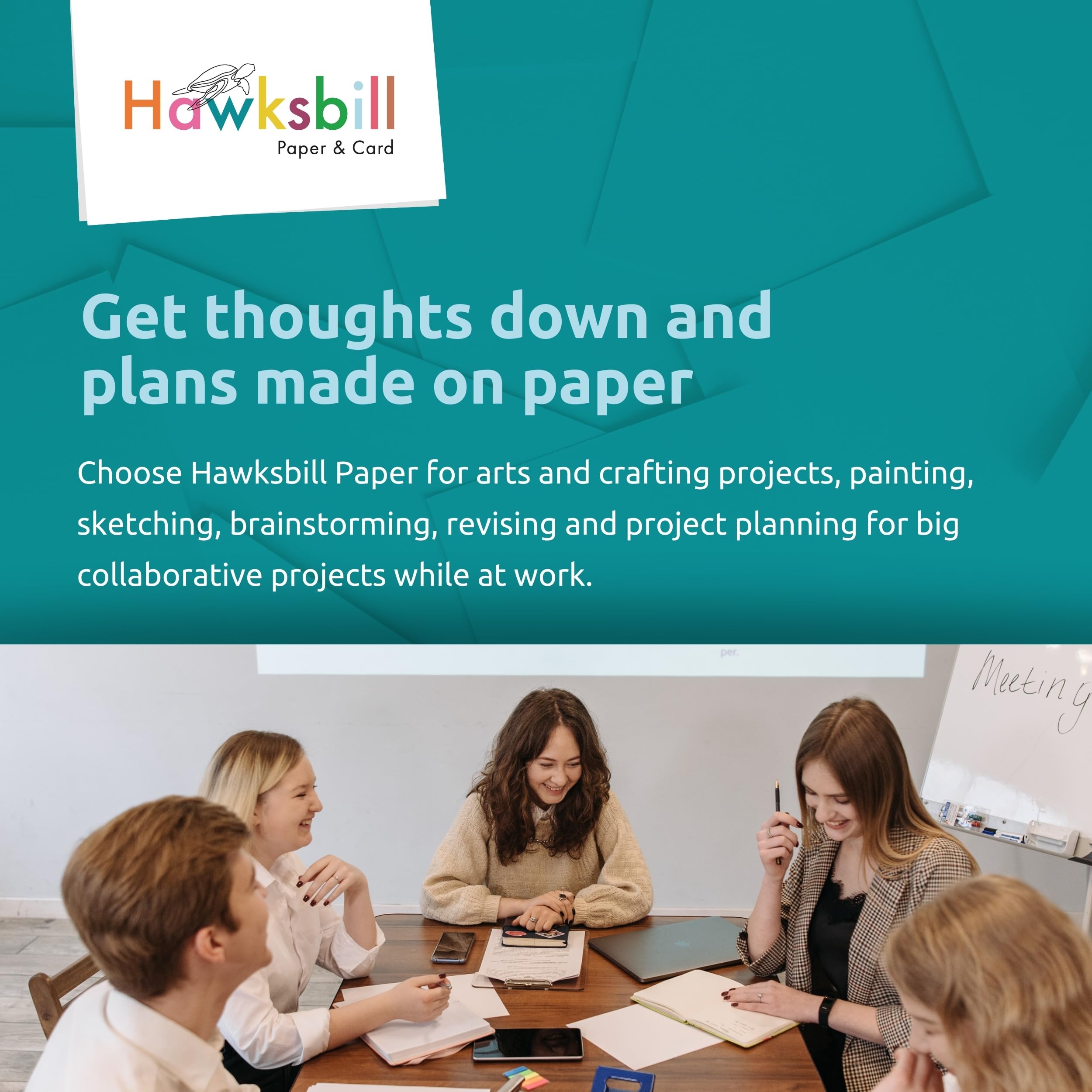 Hawksbill Pale Pink Copy Paper - 80 GSM A4, 100 Sheets | Dyslexia-Friendly & FSC Certified 5