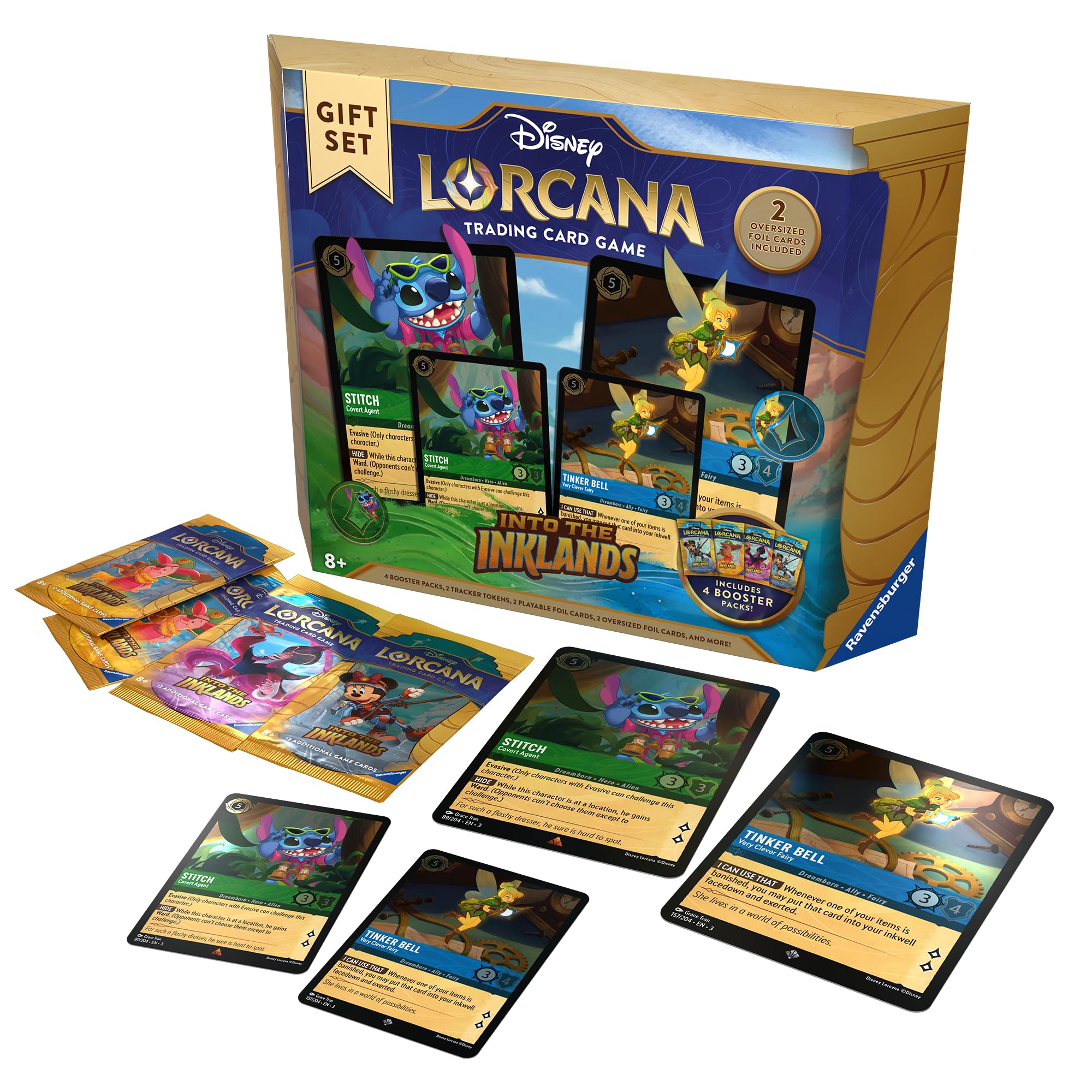 Ravensburger Disney Lorcana Into the Inklands Gift Set – Trading Card Game for Kids and Adults