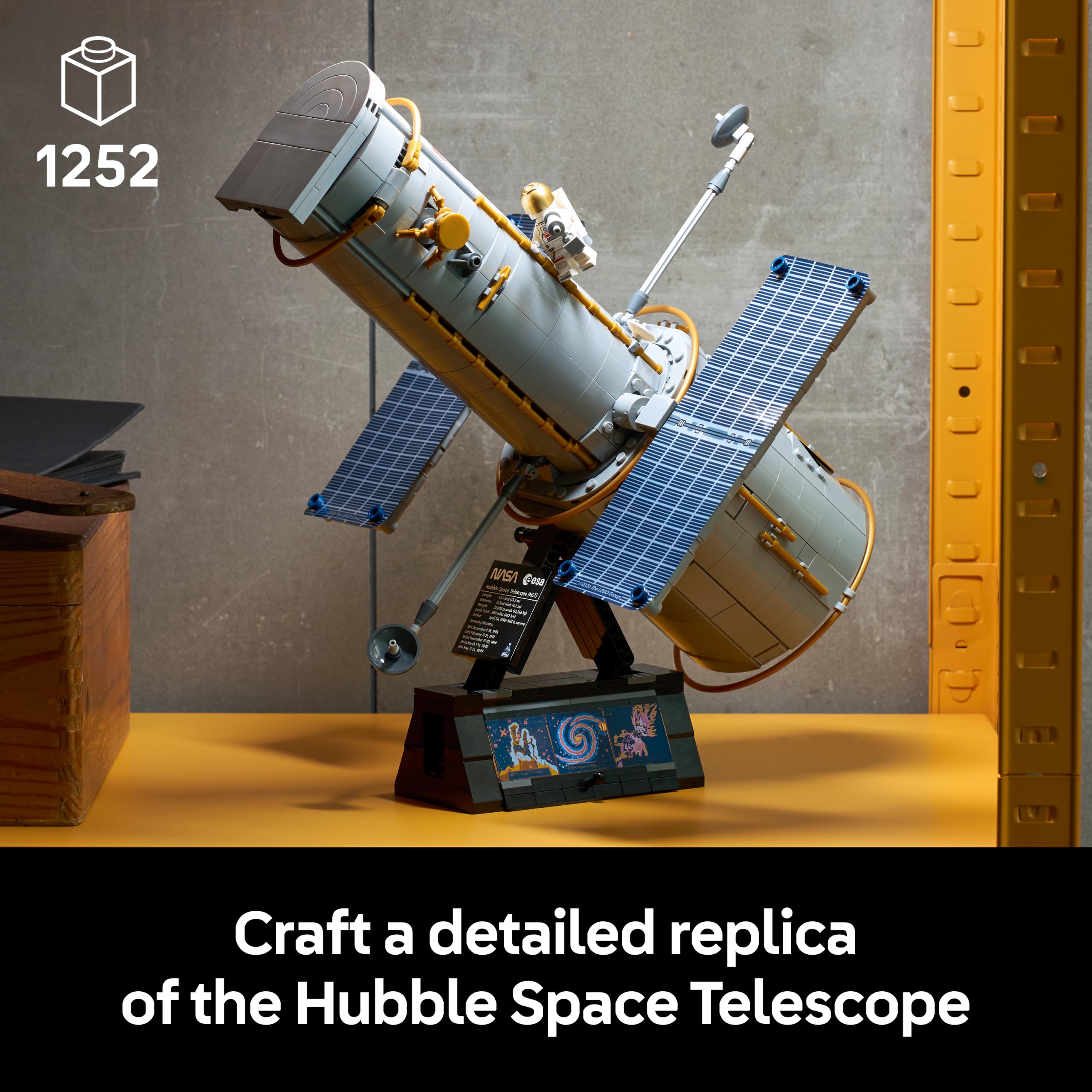 LEGO Icons Hubble Space Telescope - 3D Model Kit for Adults | 18+ Age Range | 2026 Release 2