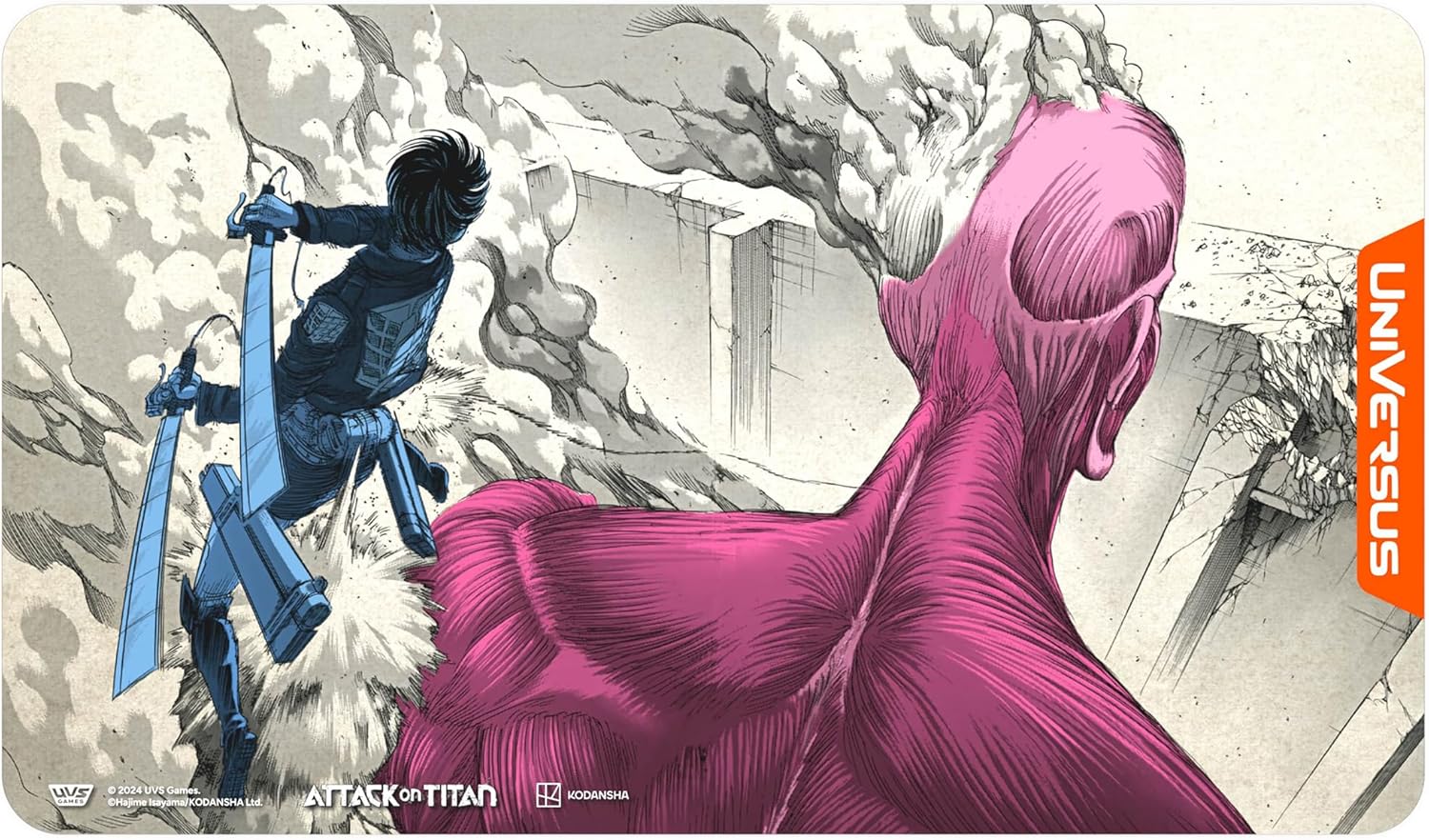 UniVersus Attack on Titan: Origins of Power Lethal Strike Playmat 24 x 14