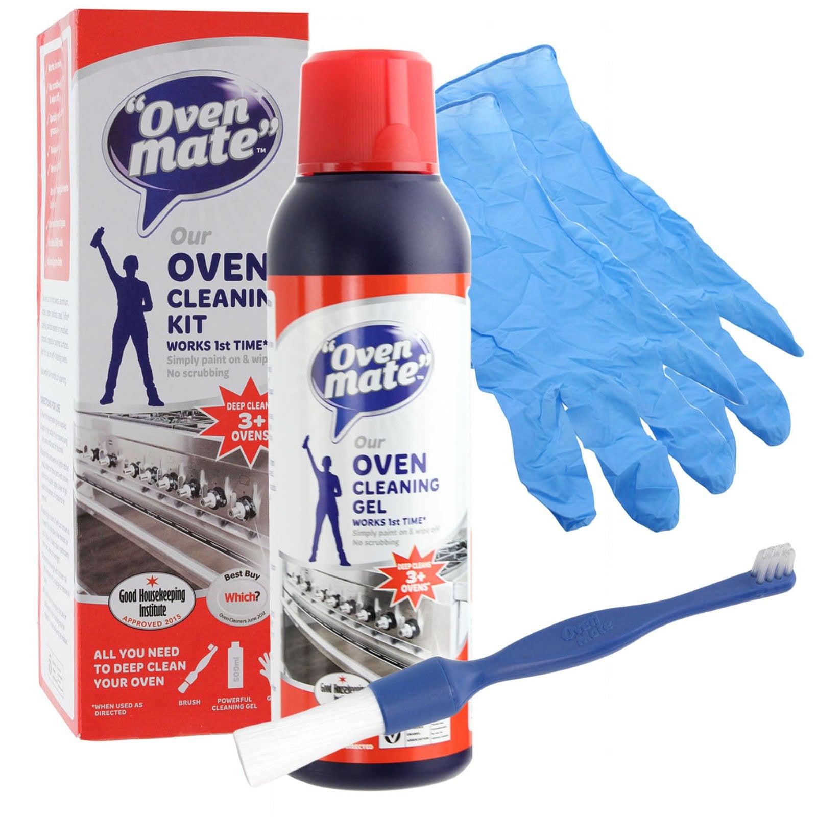 Oven Mate - Oven Cleaning Kit 500ml Twin Pack 5