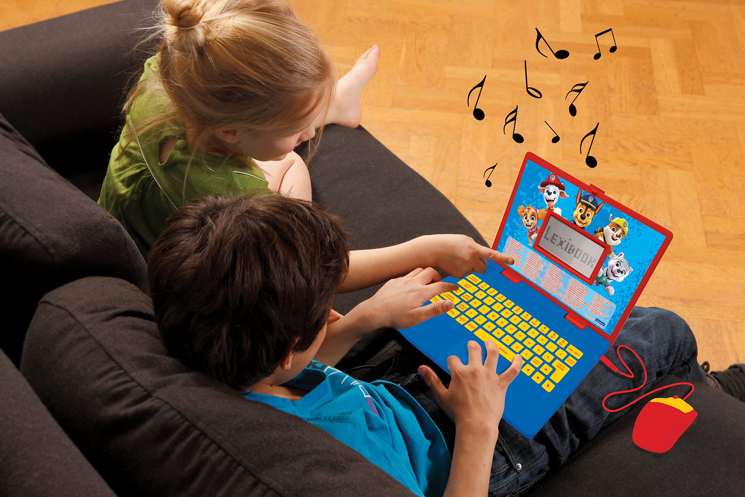 Lexibook Paw Patrol Bilingual Educational Laptop - Italian/English Learning for Kids 3+ 7