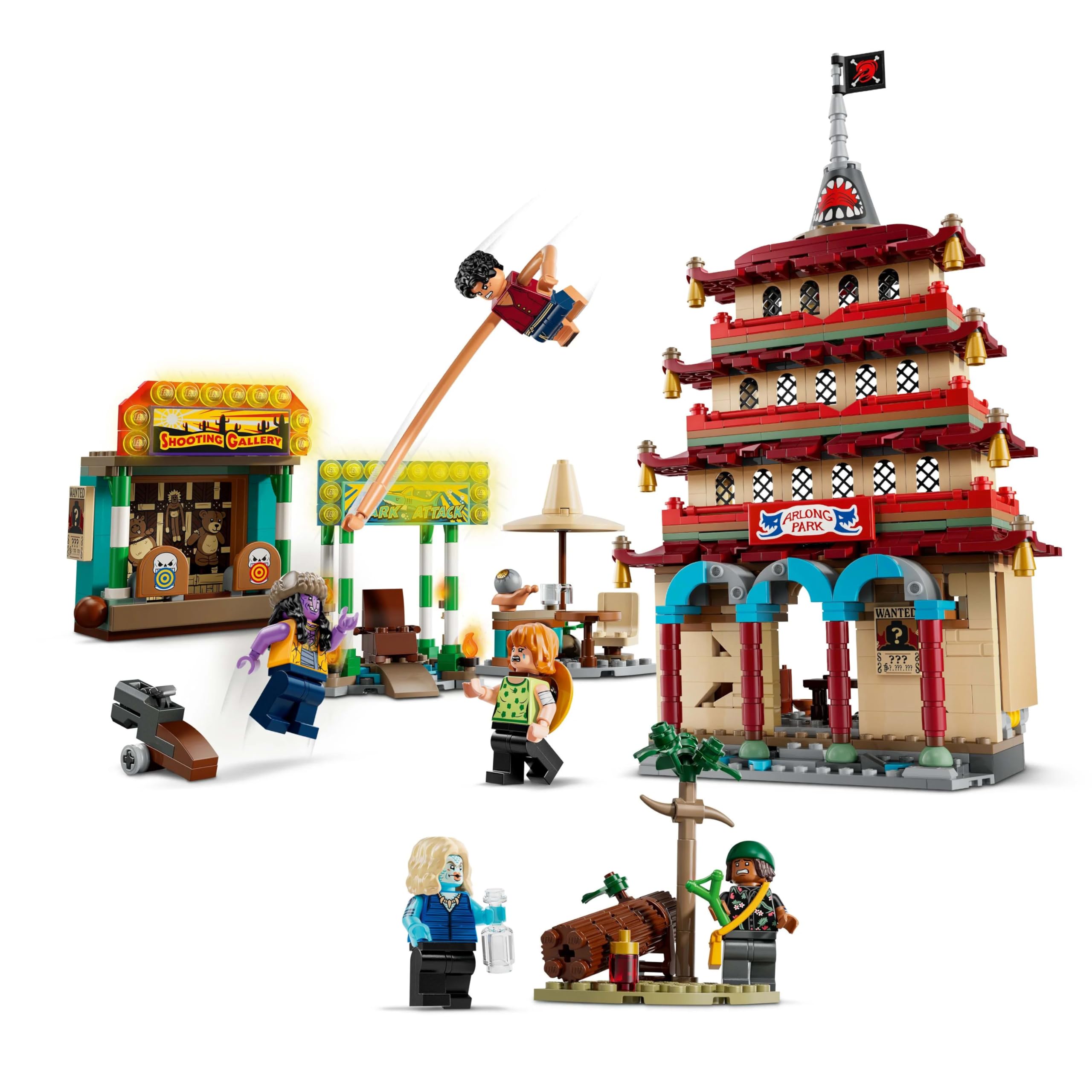 LEGO ONE PIECE Battle at Arlong Park - 926-Piece Building Set with 5 Minifigures for Kids 9+ 3