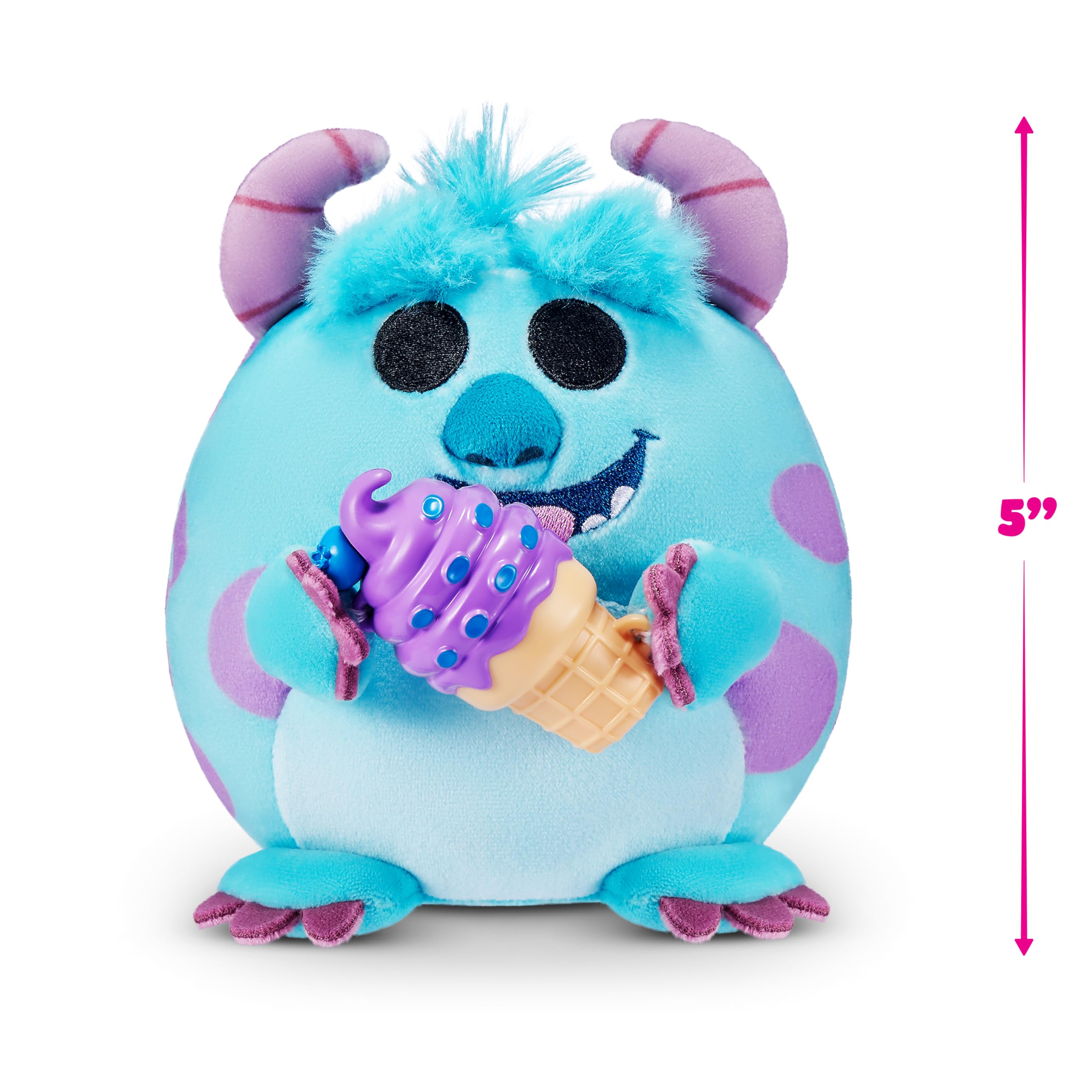 Snackles Disney 5-inch Plush with Snack - Super-Soft Huggable Stuffed Toy 8