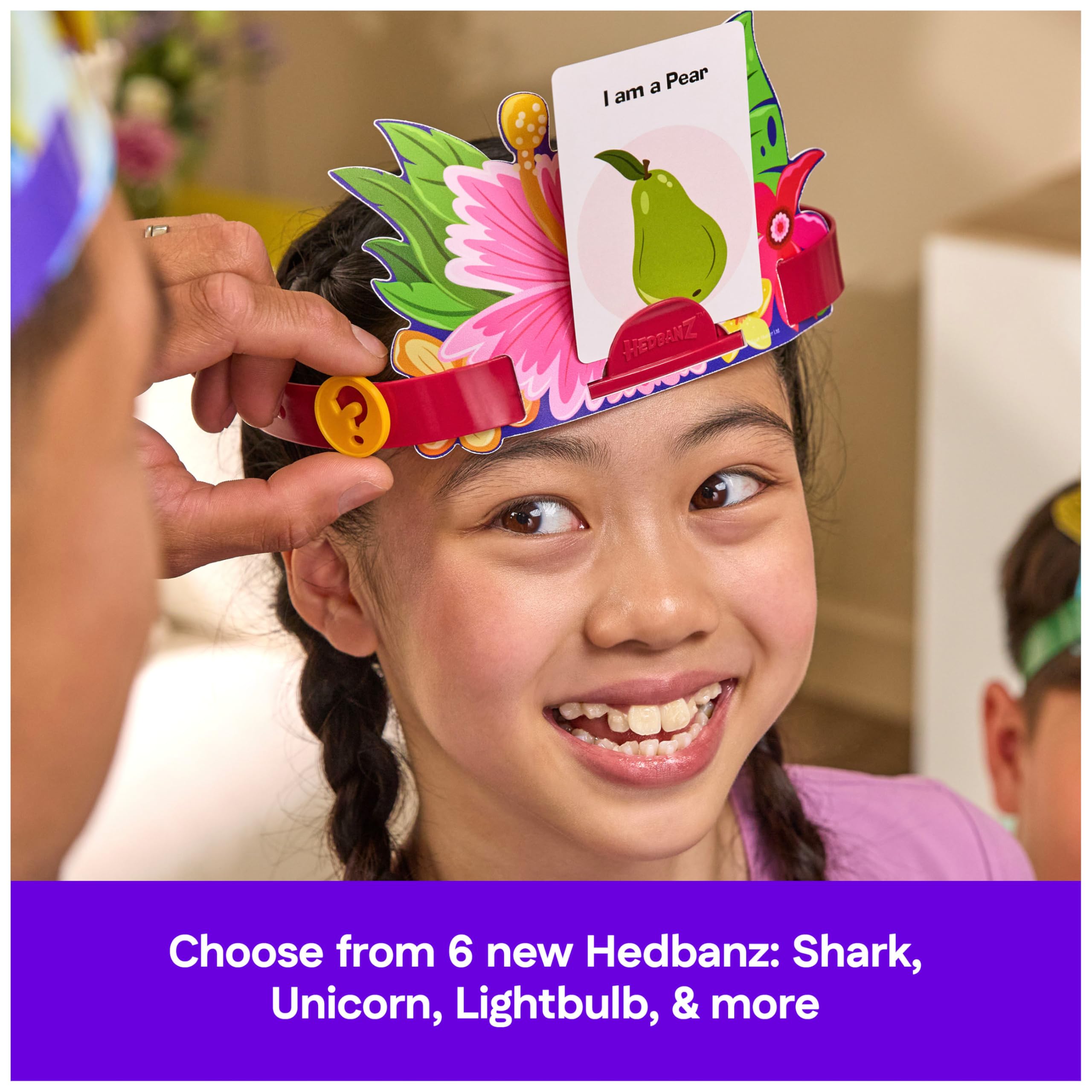 Spin Master Games Hedbanz 3rd Edition 2025 with New Cards & Headbands 8