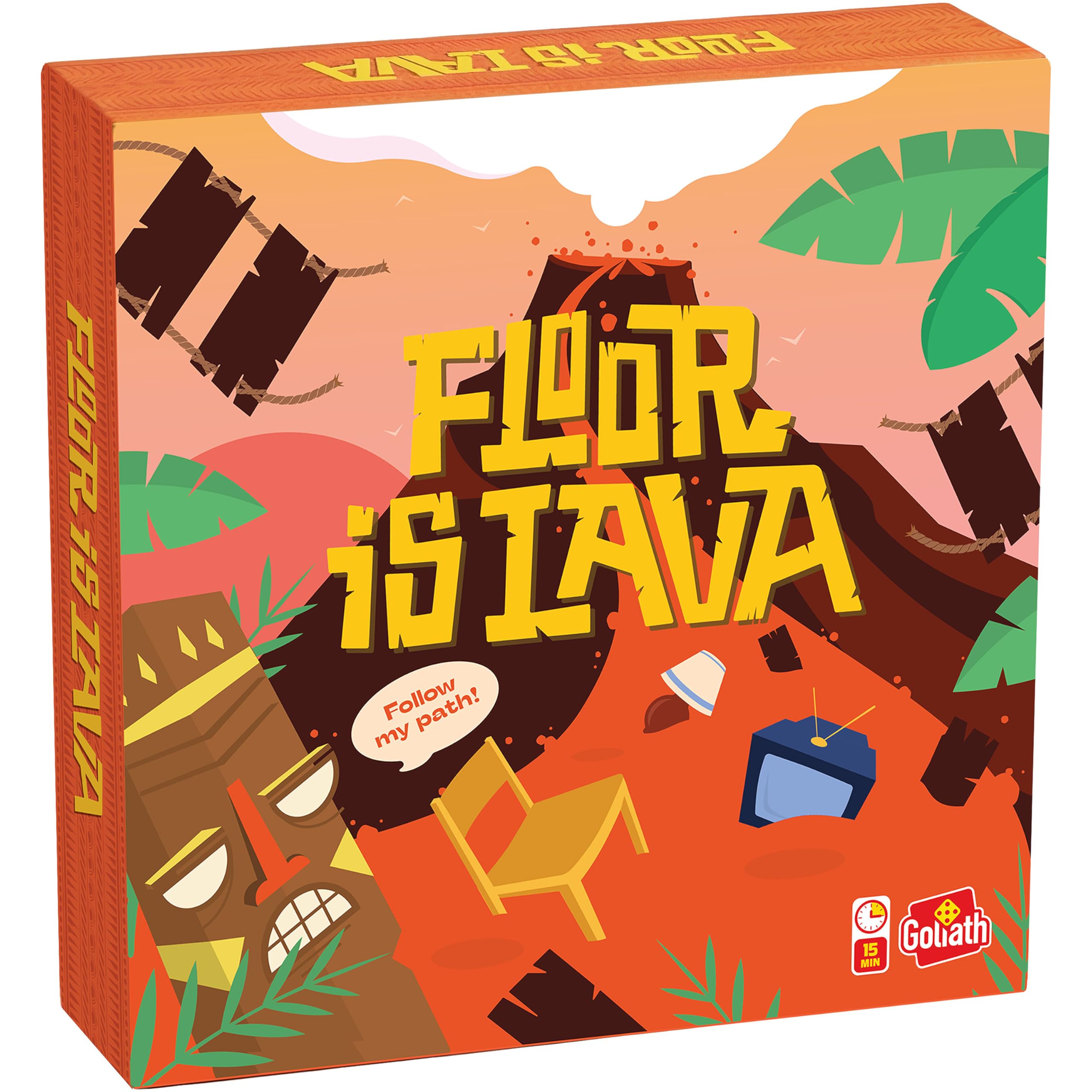 The floor is lava Classic Edition Interactive Floor Game for Kids Ages 5+ | 1-5 Players 1