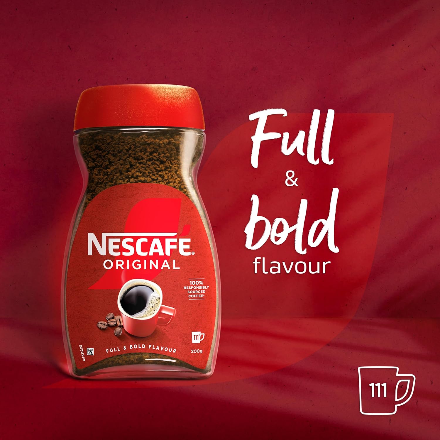 NESCAFÉ Original Instantkaffee 200 g – Reichhaltiges Aroma, voller und kräftiger Geschmack 4