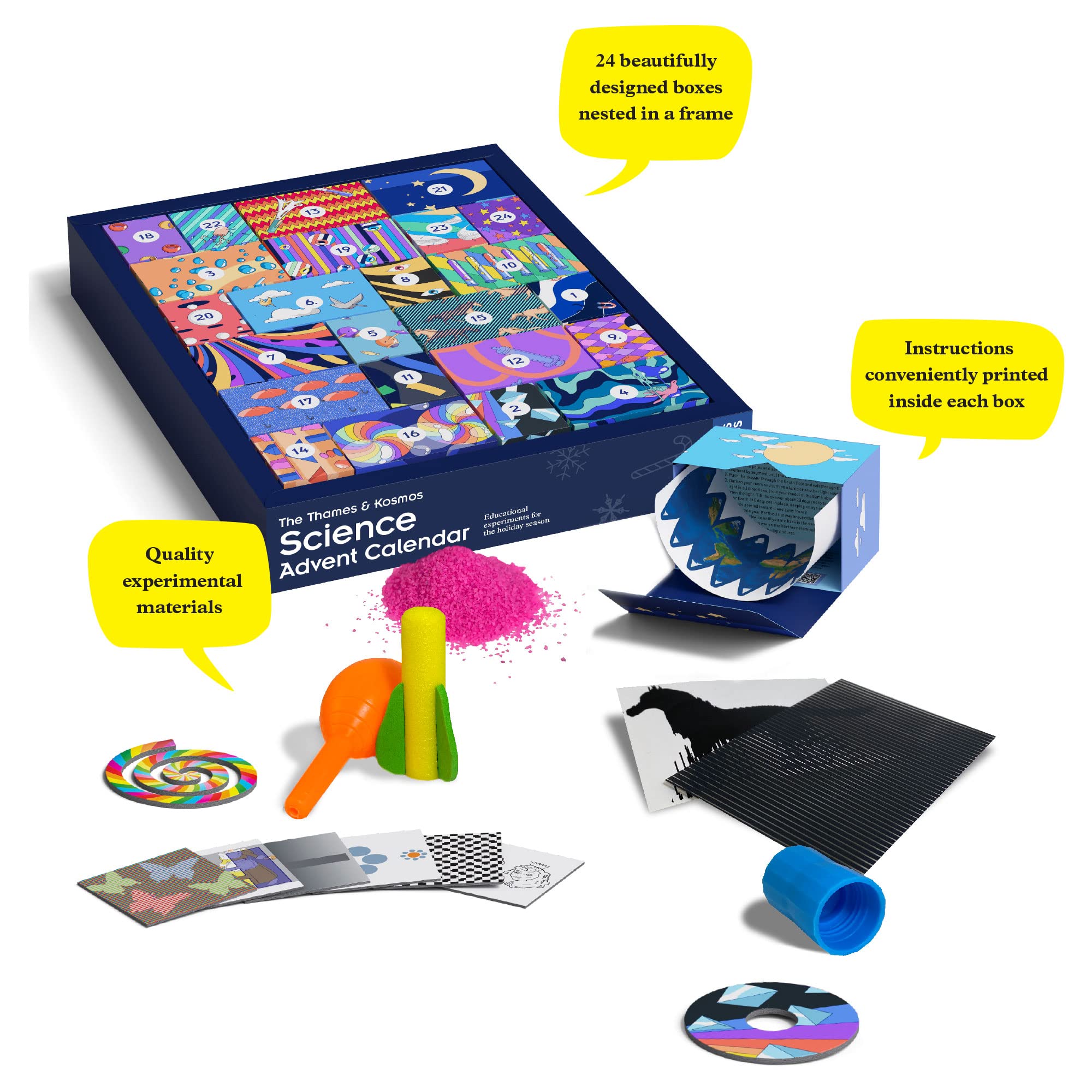 Thames & Kosmos Science Advent Calendar - 24-Day STEM Experiment Kit for Kids 8+ 4