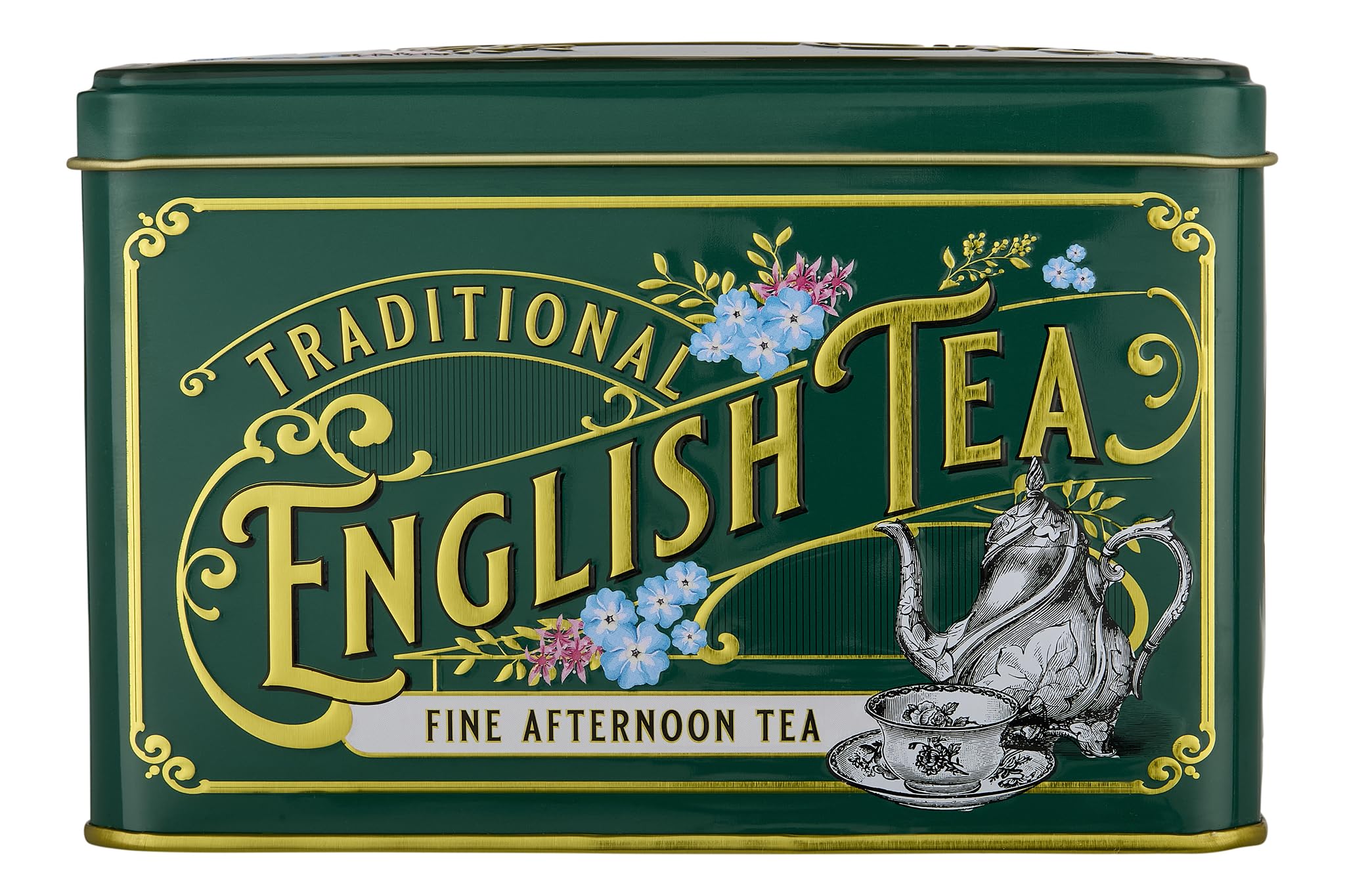 New English Teas Vintage Victorian Tea Tin with 40 English Afternoon Teabags 4