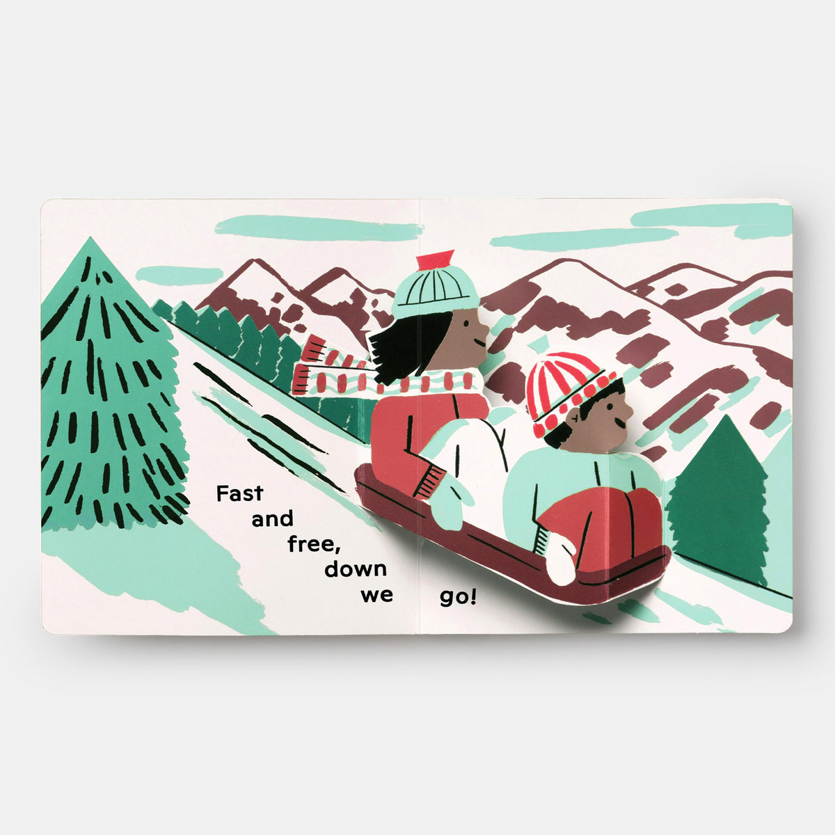 Phaidon Press Winter Pops Up! - Pop-Up Book for Ages 2-4 4