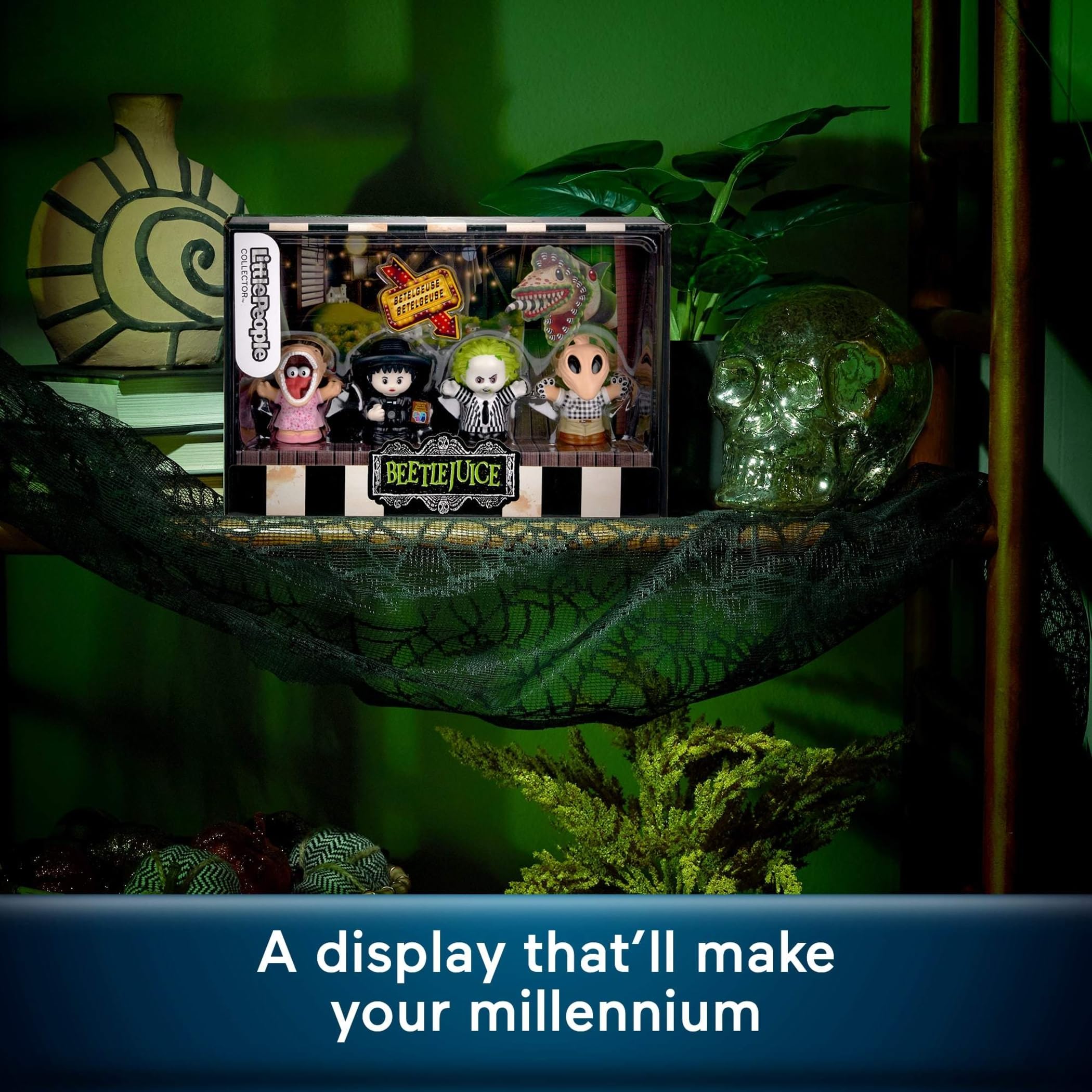 Little People Collector Beetlejuice Special Edition Set - 4-Piece Movie Collectible for Fans 6
